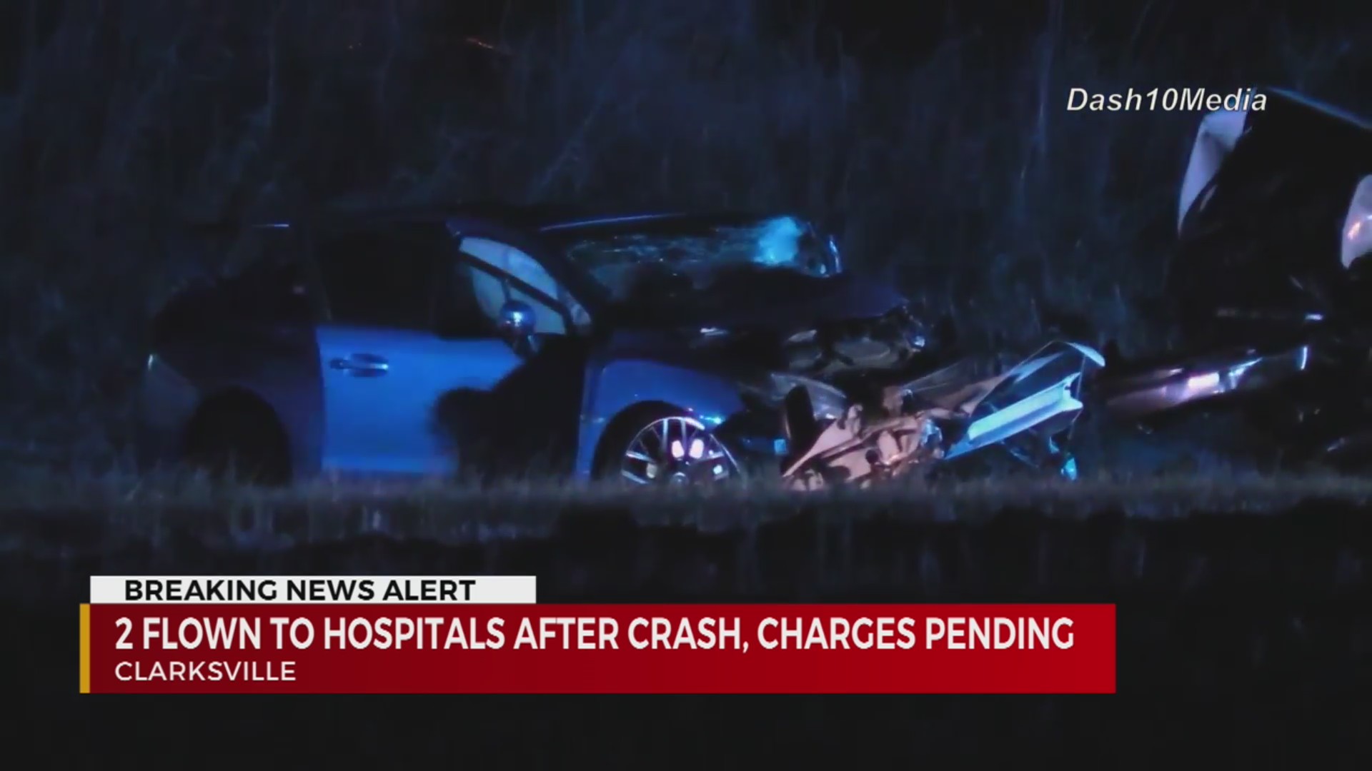 2 flown to hospitals after crash in Clarksville, charges pending – WKRN ...
