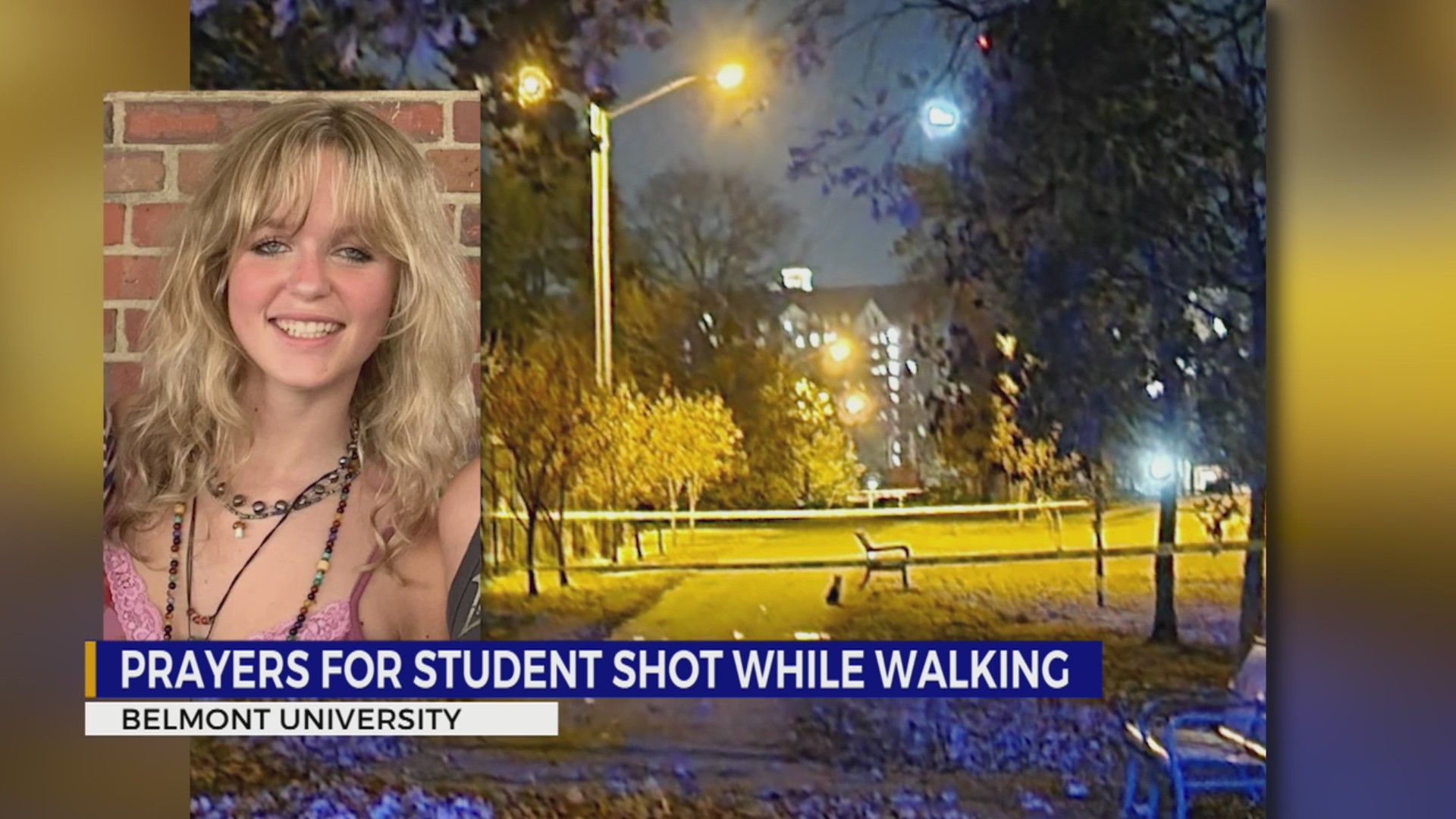 Belmont University student shot while walking in Edgehill – WKRN News 2