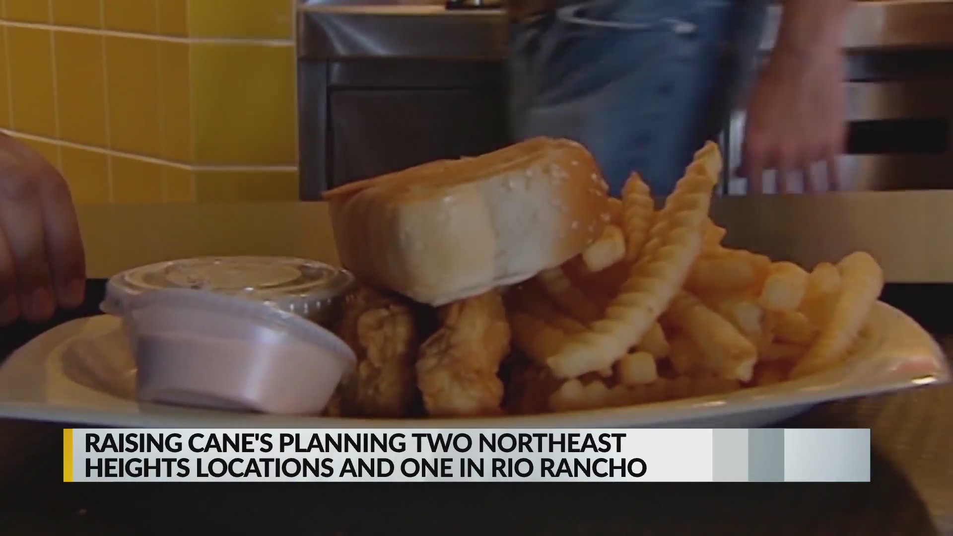 Three Raising Cane’s locations coming to ABQ metro area KRQE NEWS 13