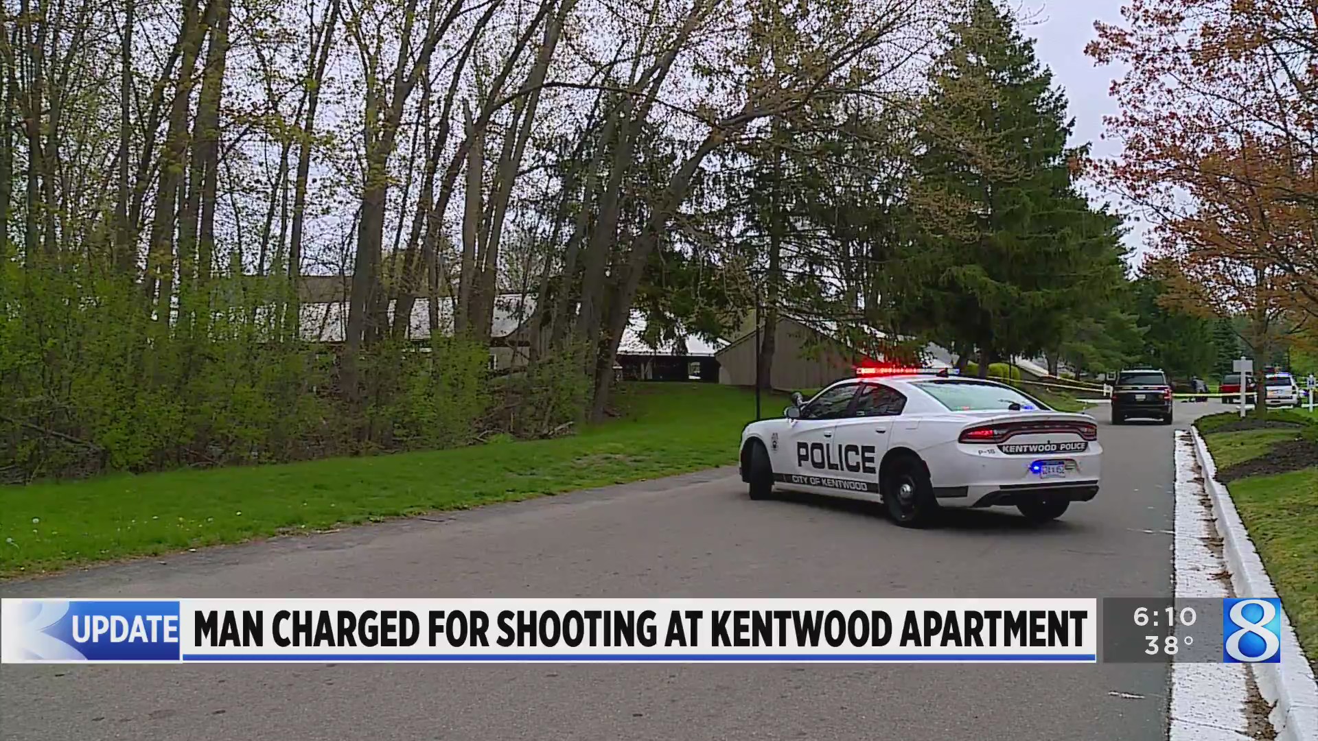 Man charged for Friday shooting at Kentwood apartment