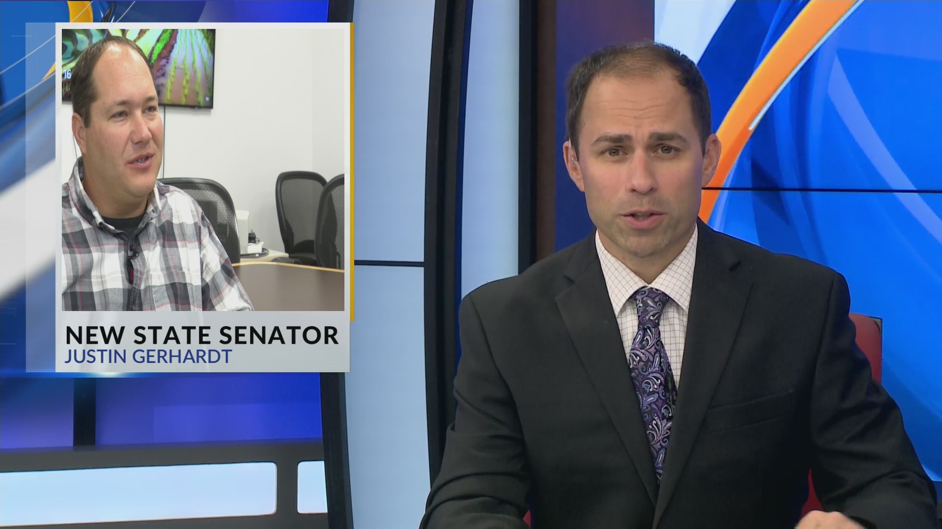New State Senator: Justin Gerhardt – KX NEWS