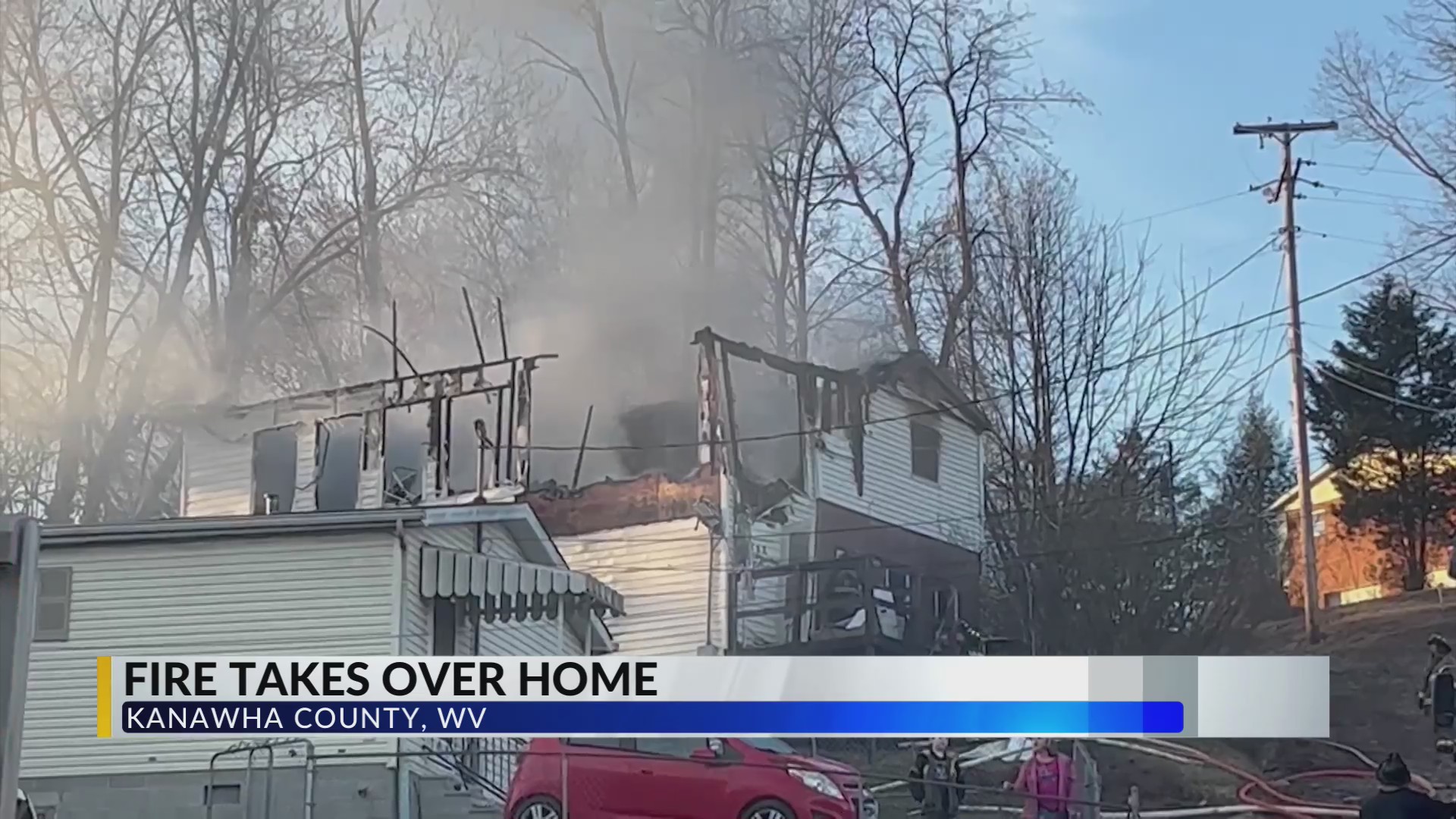 Six departments respond to Kanawha County fire – WOWK 13 News