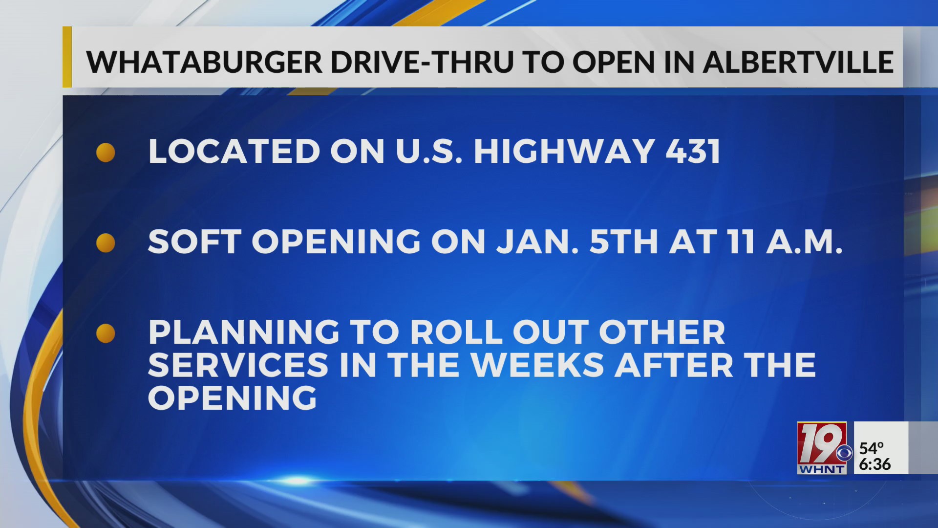 Whataburger DriveThru Opening in Albertville