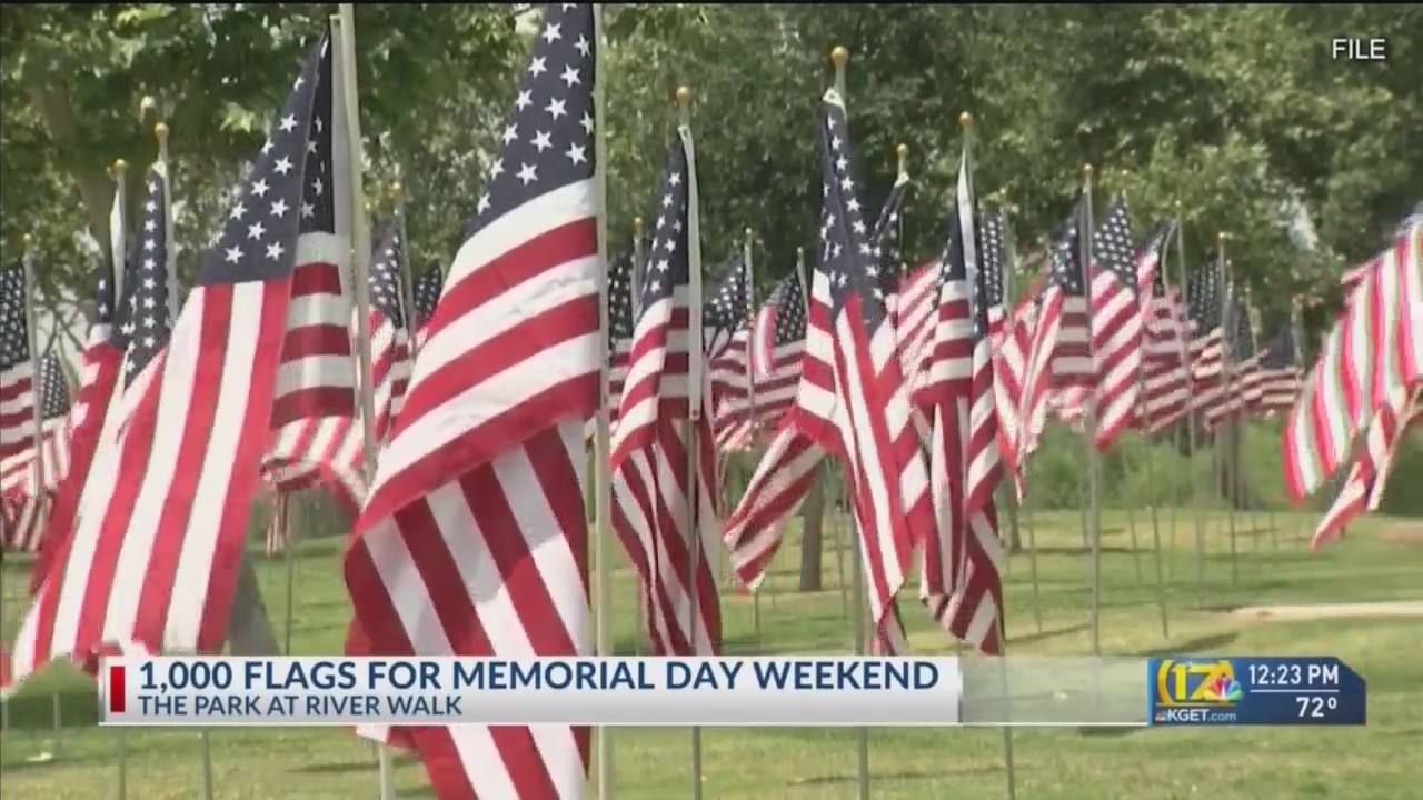 Thousand Flags event at Riverwalk Park – KGET 17