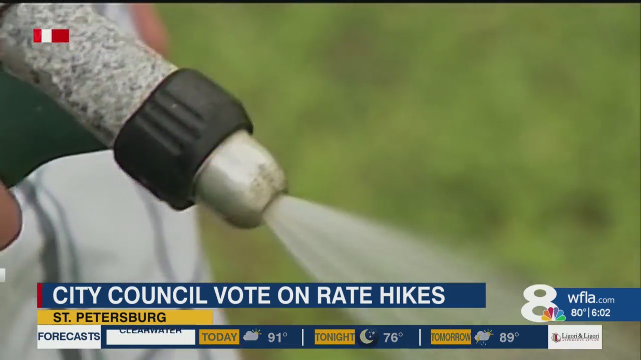 St. Pete utility bill increases are on the horizon WFLA