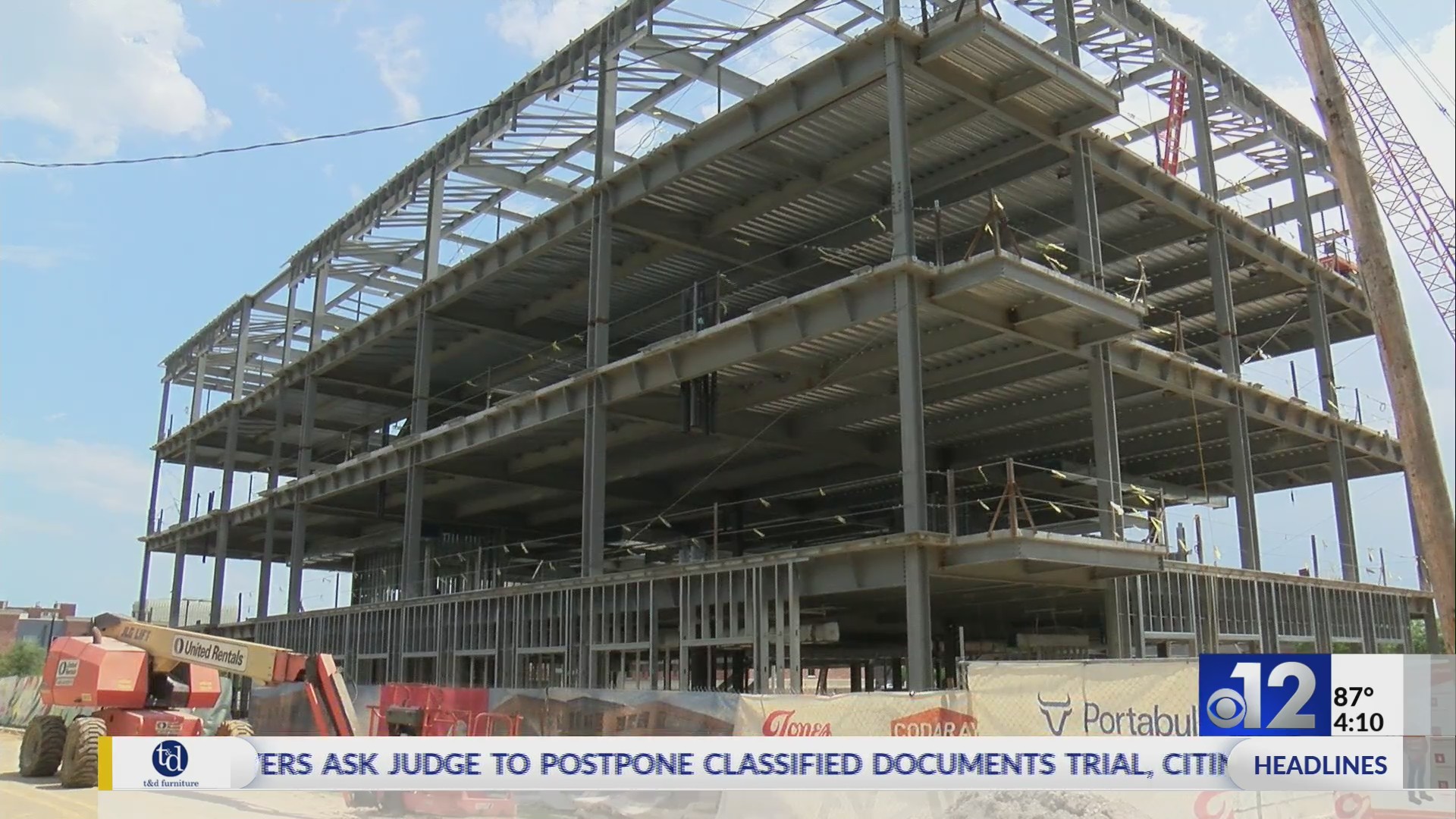 Jones Topping Topping out ceremony held for Jones Company headquarters – WJTV