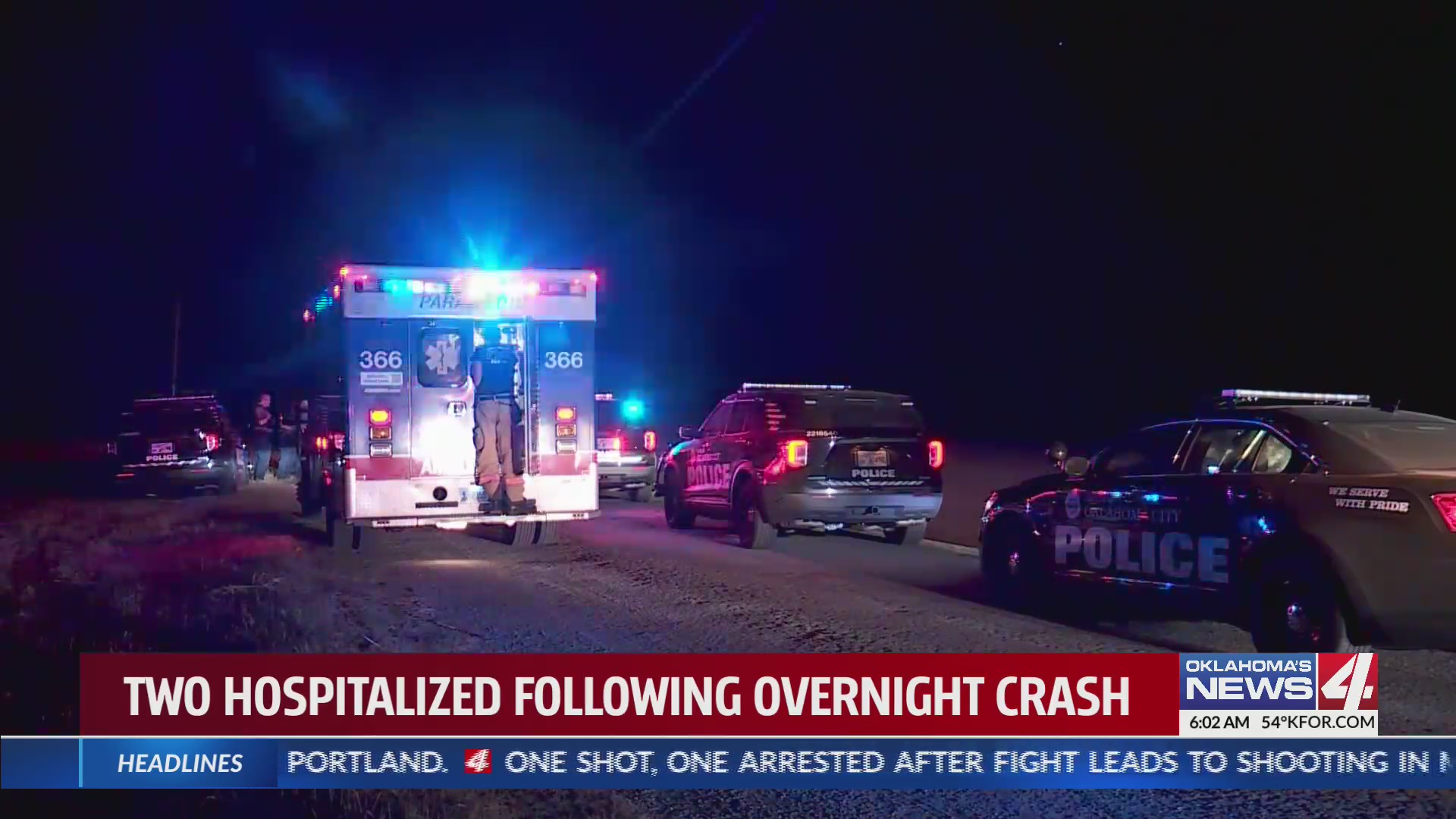 Two hospitalized after chase ends in crash in Oklahoma City – KFOR.com ...