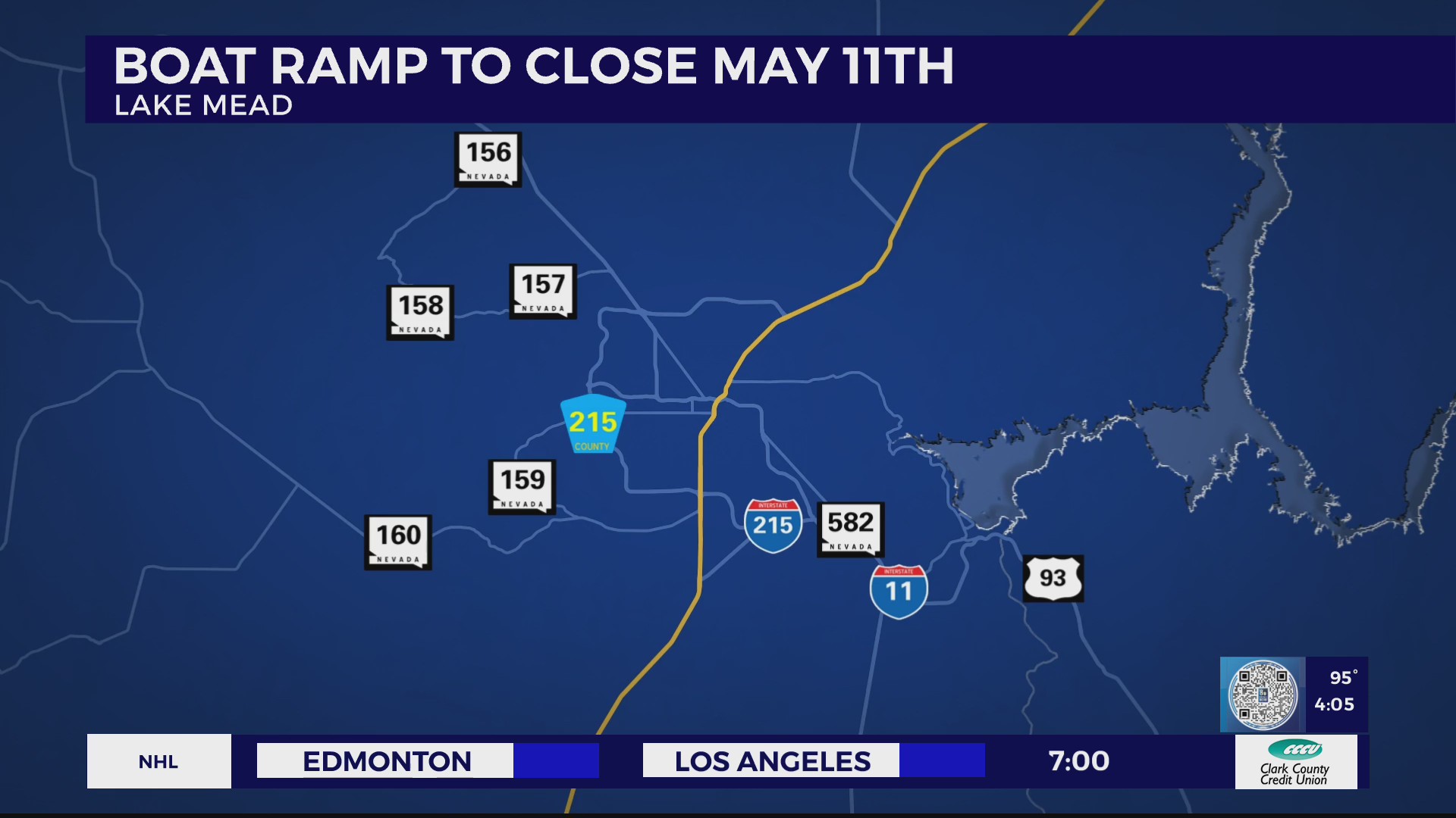 Echo Bay launch ramp closing due to low water levels KLAS