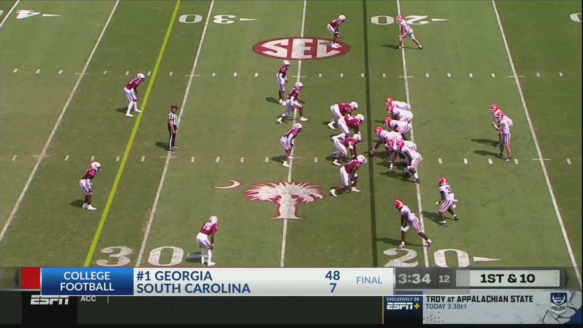 Chase UGA v. USC recap WSAVTV