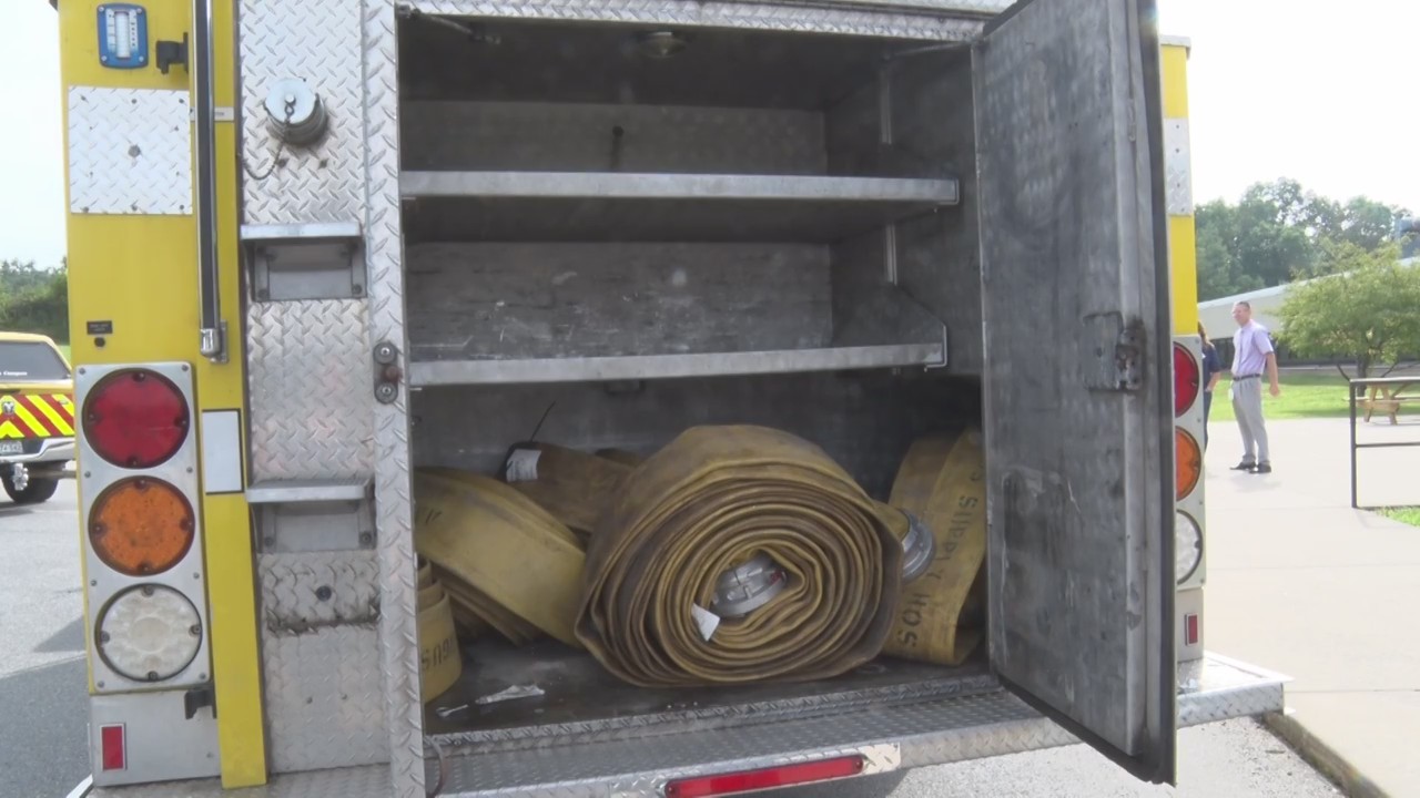 Beaver VFD Donates Old Fire Engines To ACT in Beckley WVNS