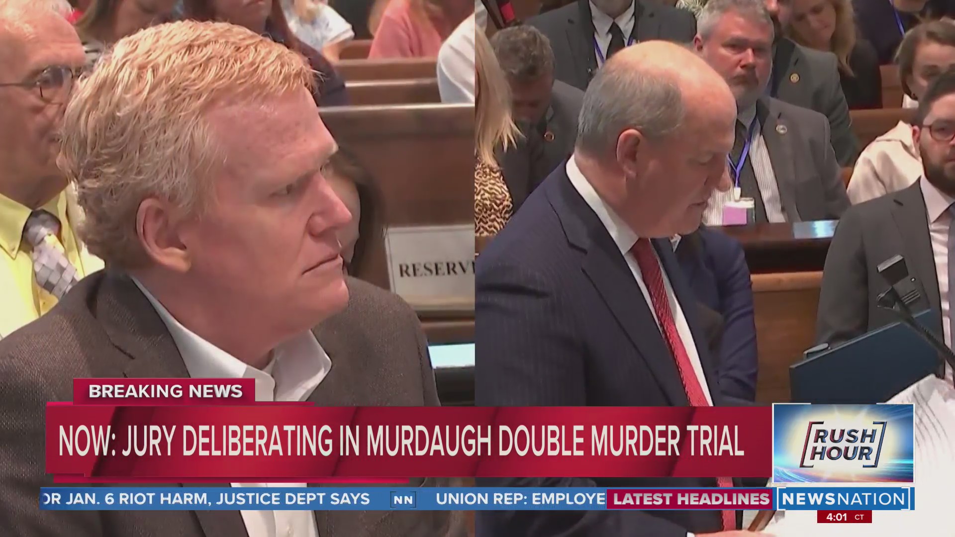 Deliberations begin in Alex Murdaugh trial after juror booted | Rush ...