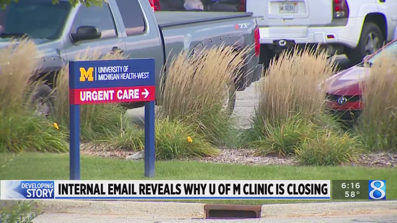 Internal email reveals why UM HealthWest clinic is closing