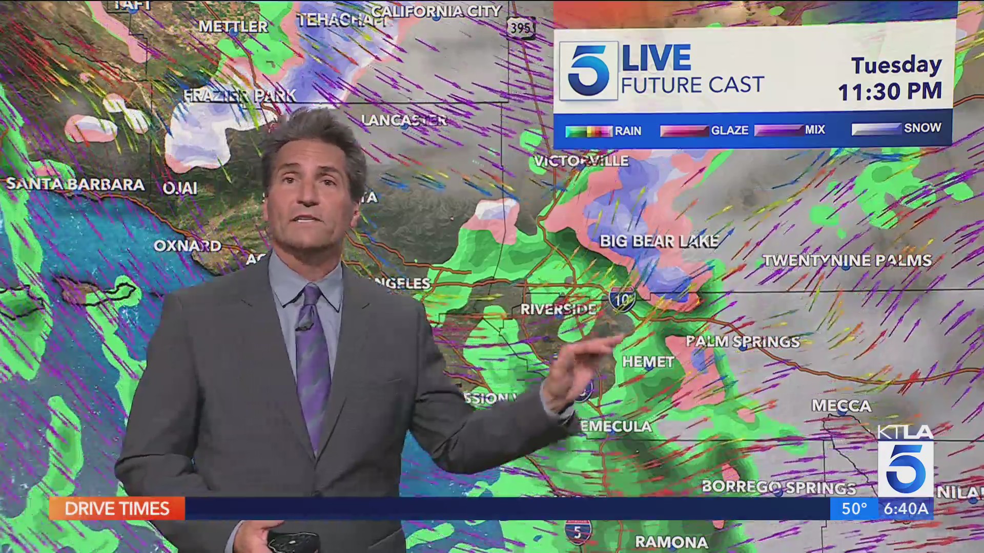 Major storm set to hit Southern California with heavy rain, lower ...