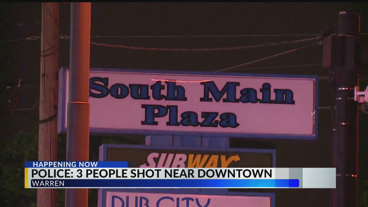 Police investigating after 3 people shot downtown