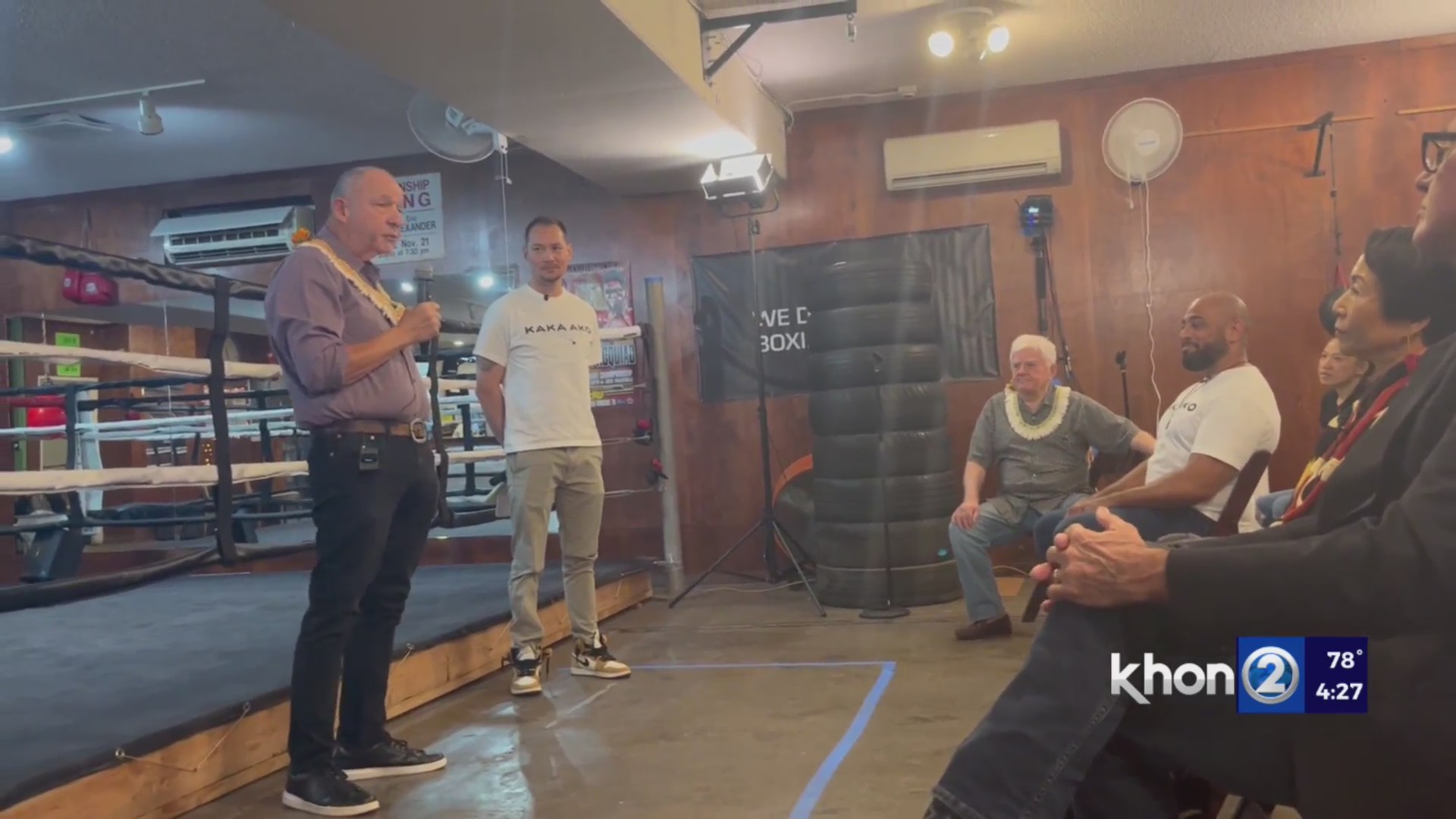 Oahu boxing club visited by owner of Gleason’s Gym KHON2