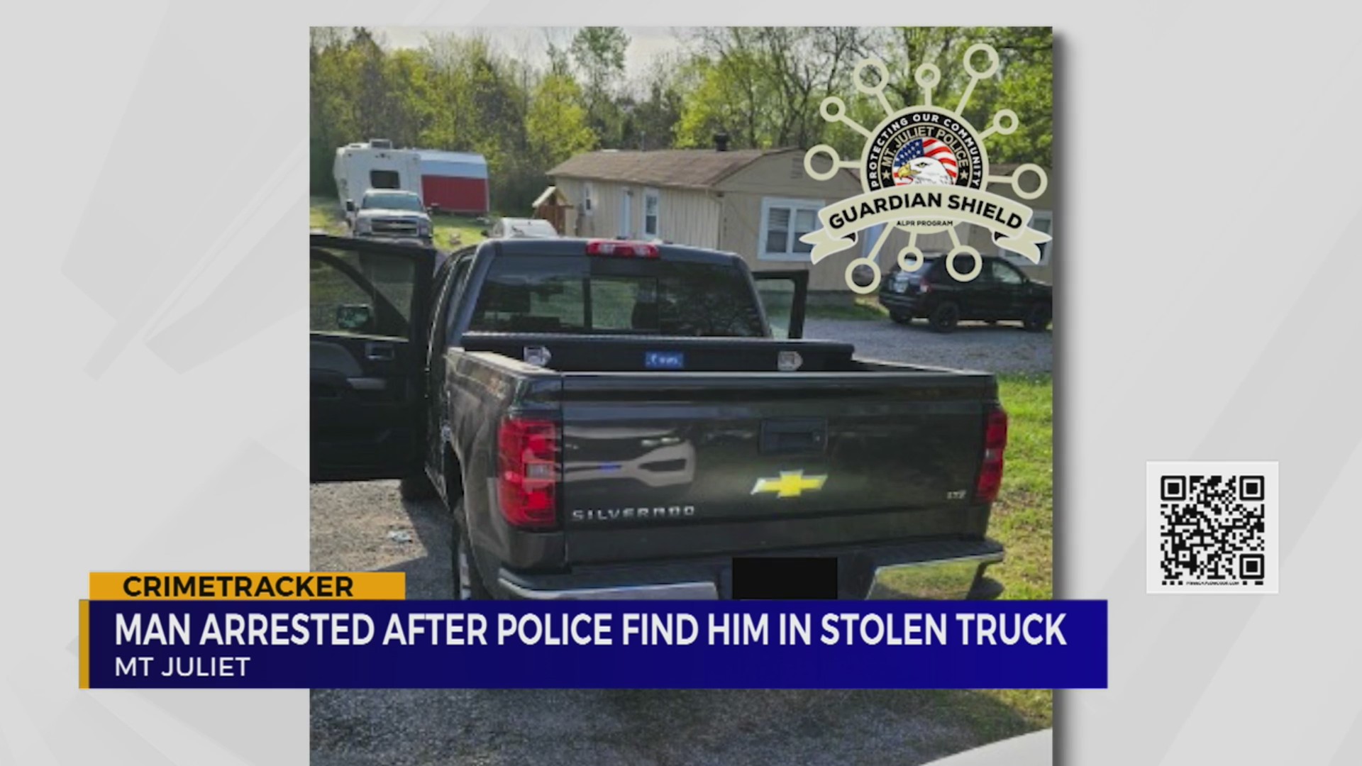 Man arrested after Mt. Juliet police find him in stolen truck – WKRN News 2