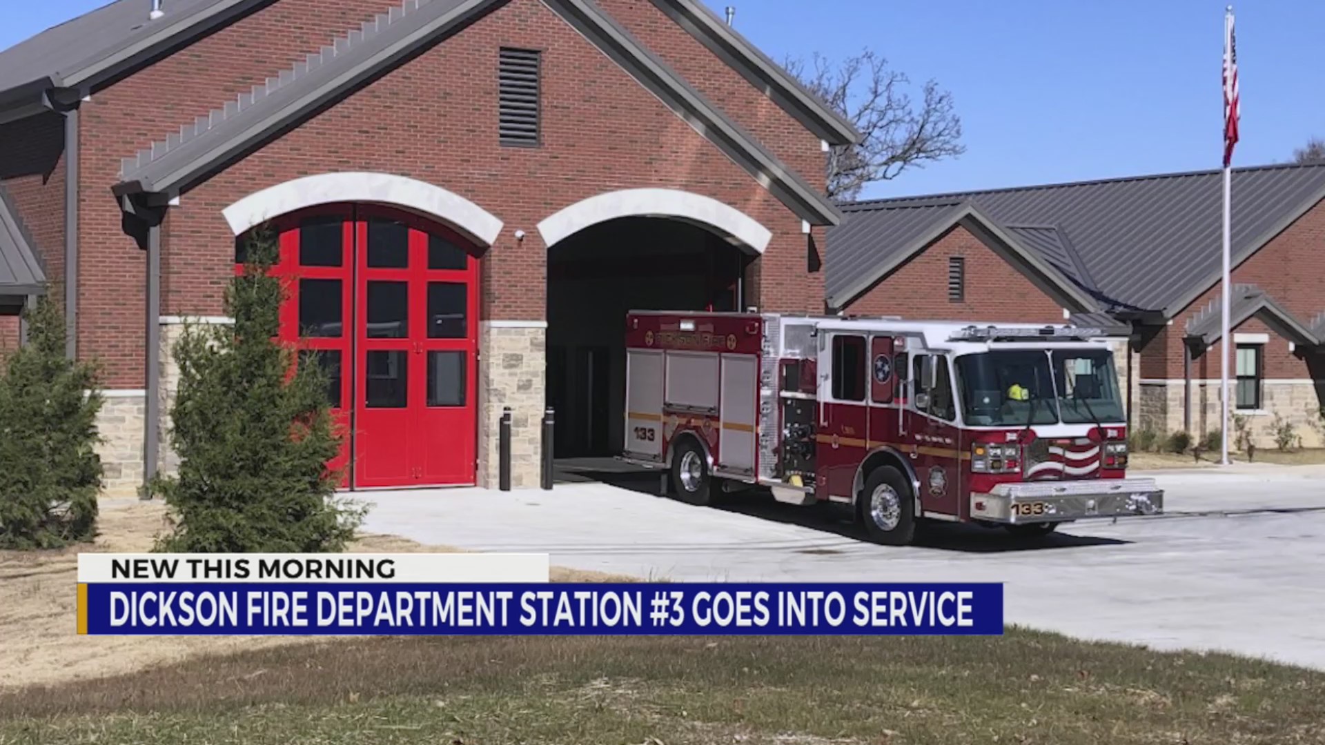 New fire station opened in Dickson County – WKRN News 2