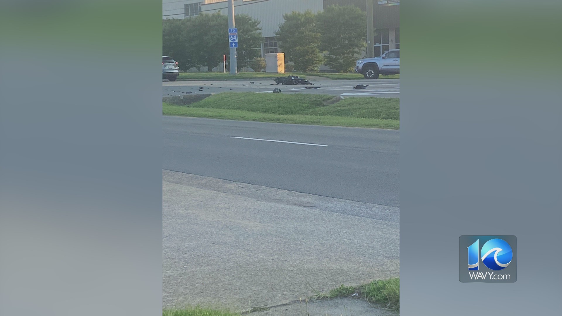 Police investigate crash on Diamond Springs Road in VB