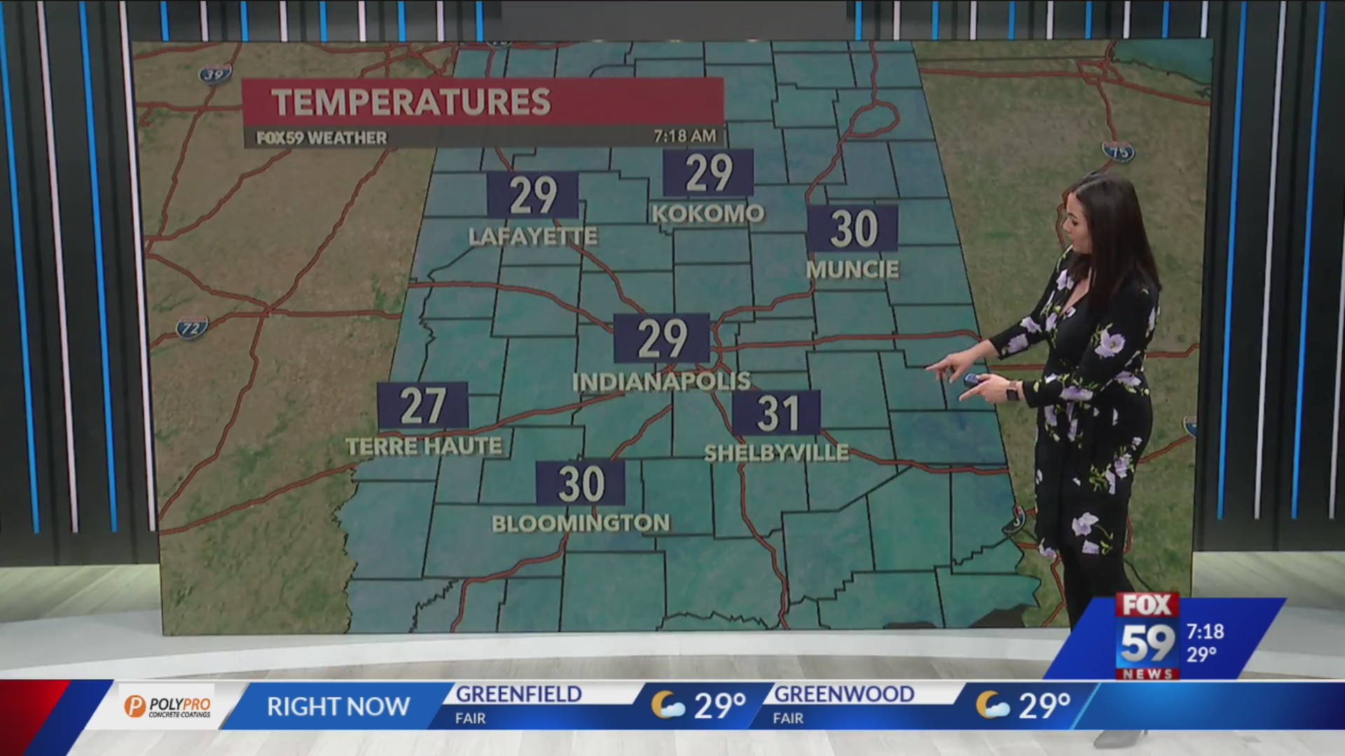 Sunny skies, above average highs this weekend – Fox 59
