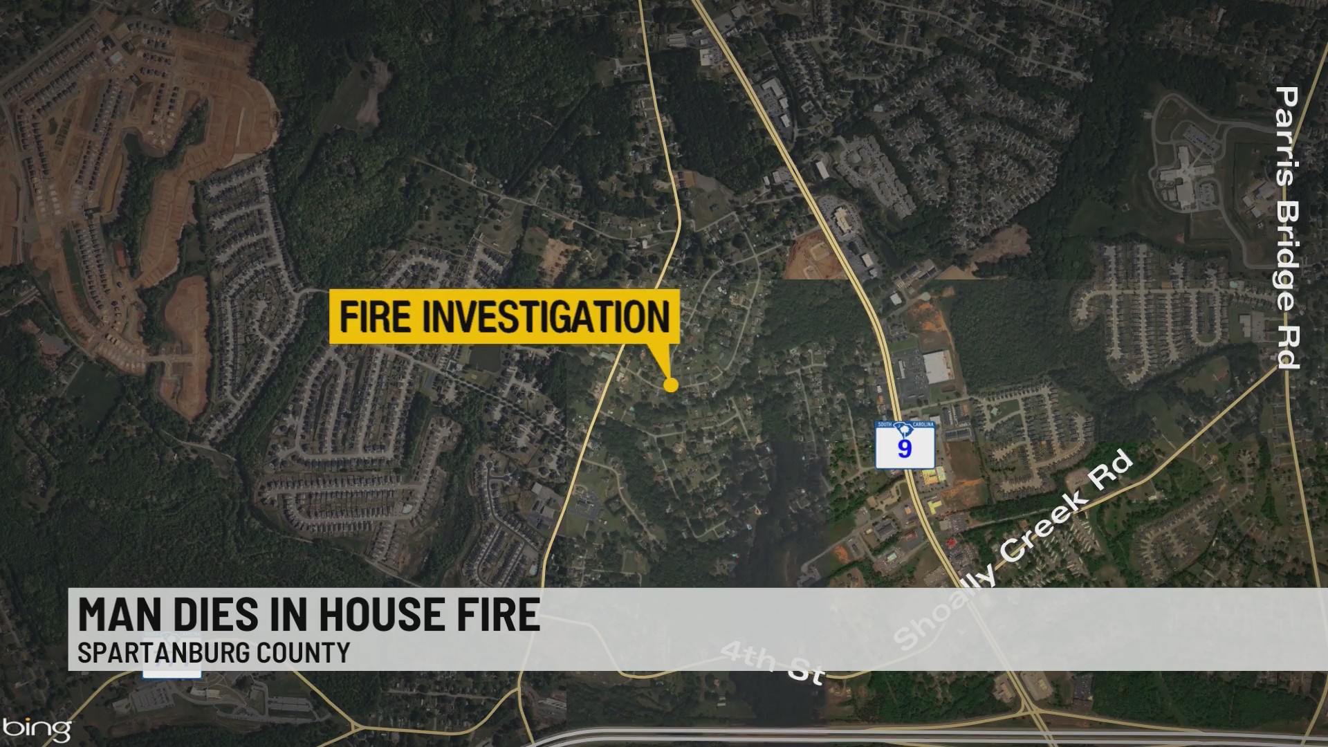 Man dies in Spartanburg Co. fire – WSPA 7NEWS