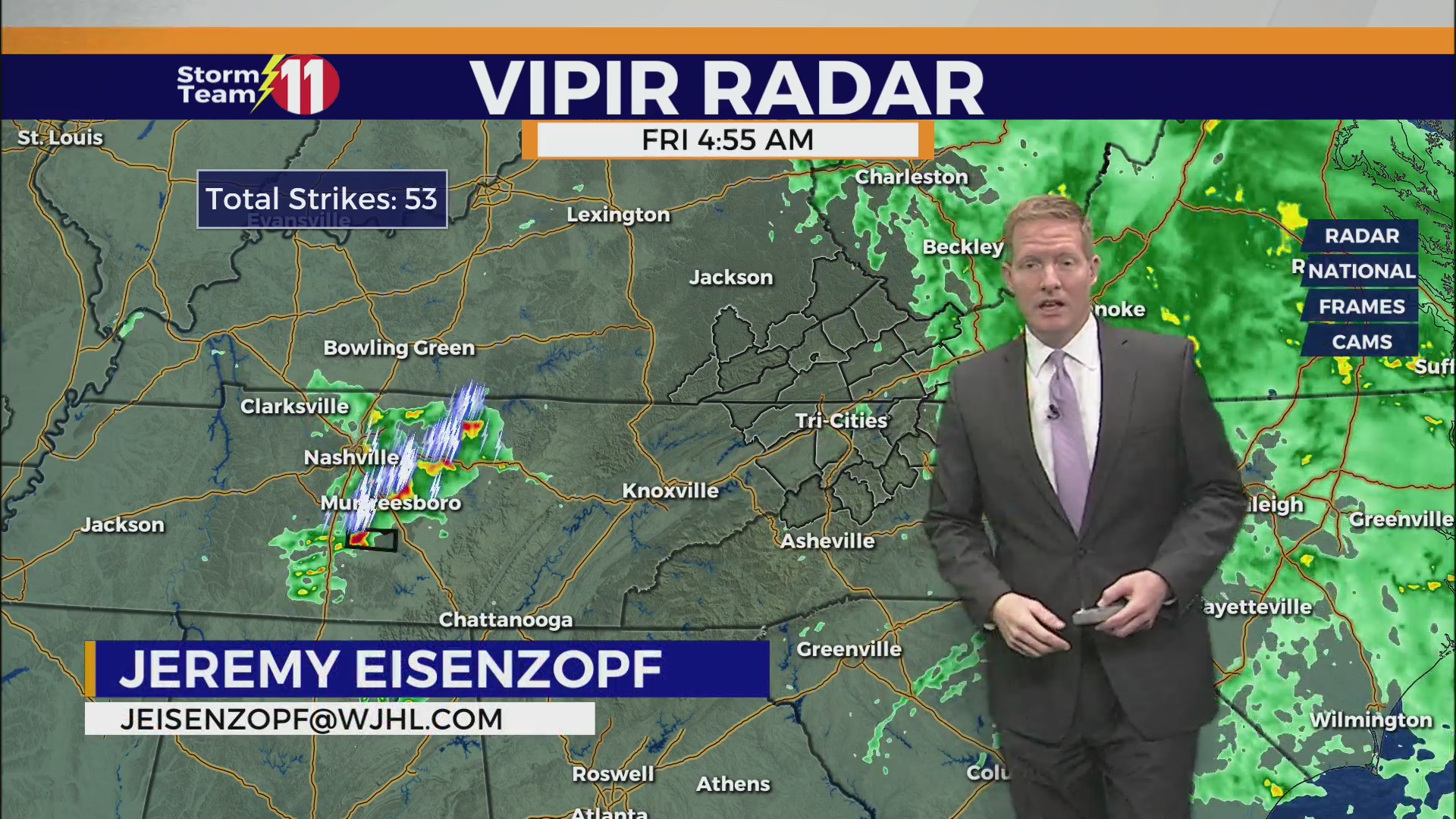 Latest Storm Team 11 Forecast – WJHL | Tri-Cities News & Weather