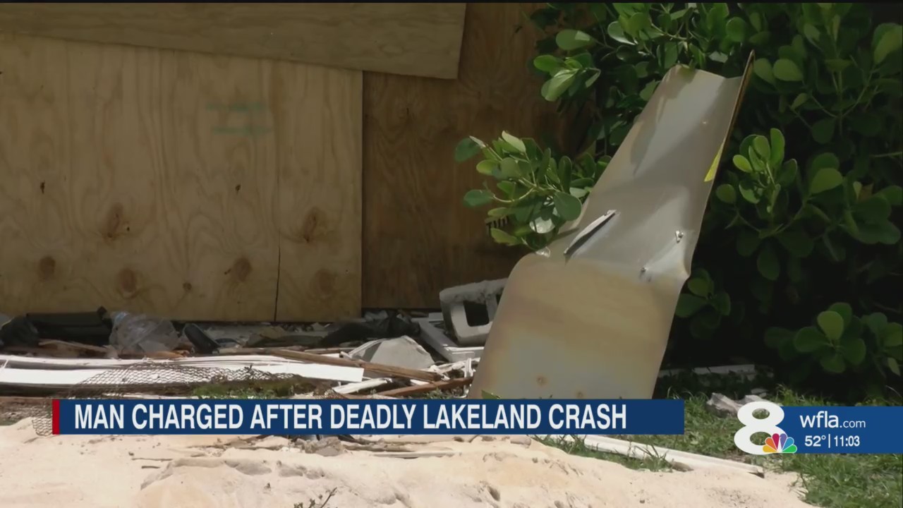 Man charged after car crashes into Lakeland home, killing soccer player ...