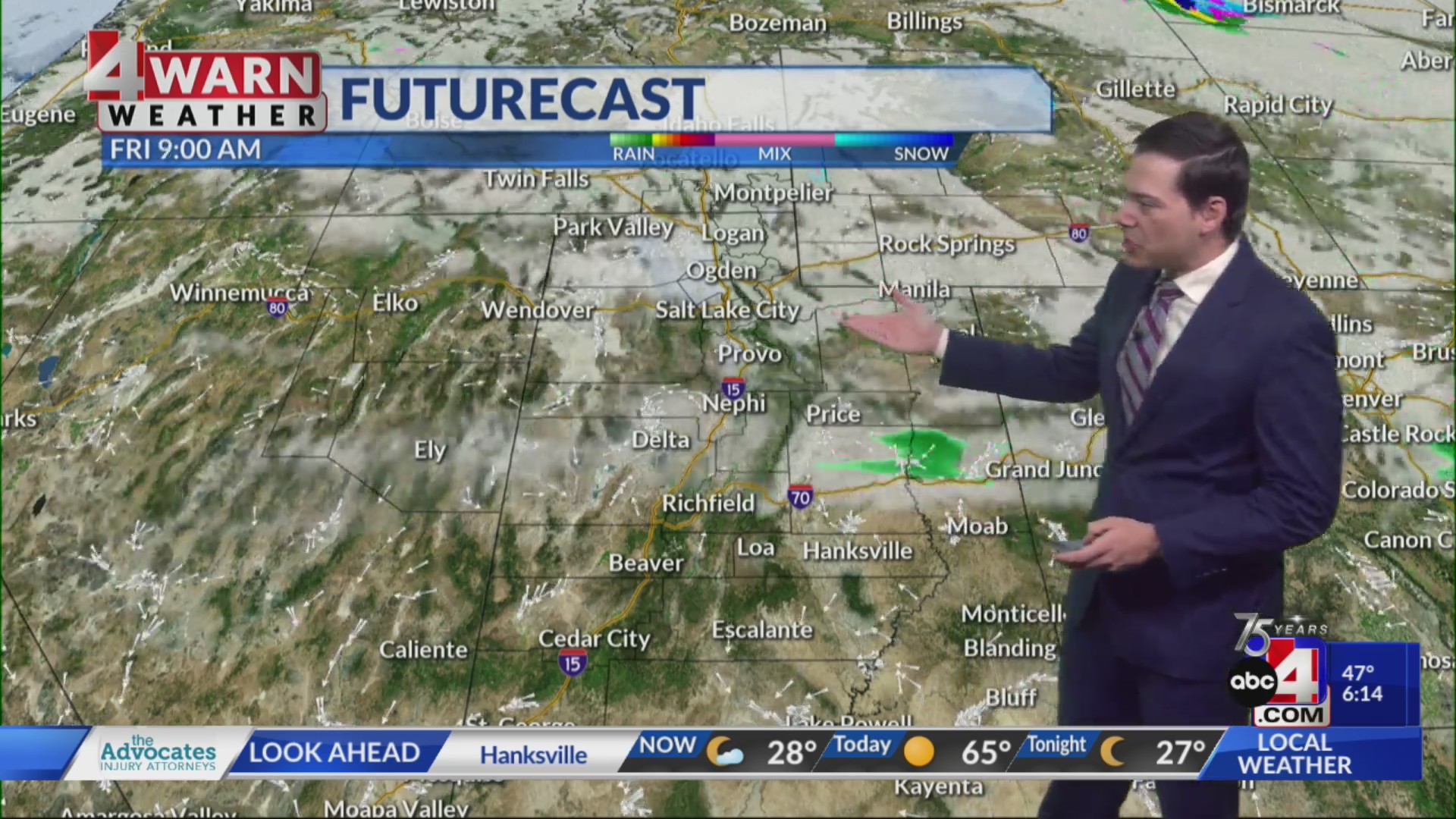 Slightly above average temperatures with some haze – ABC4 Utah