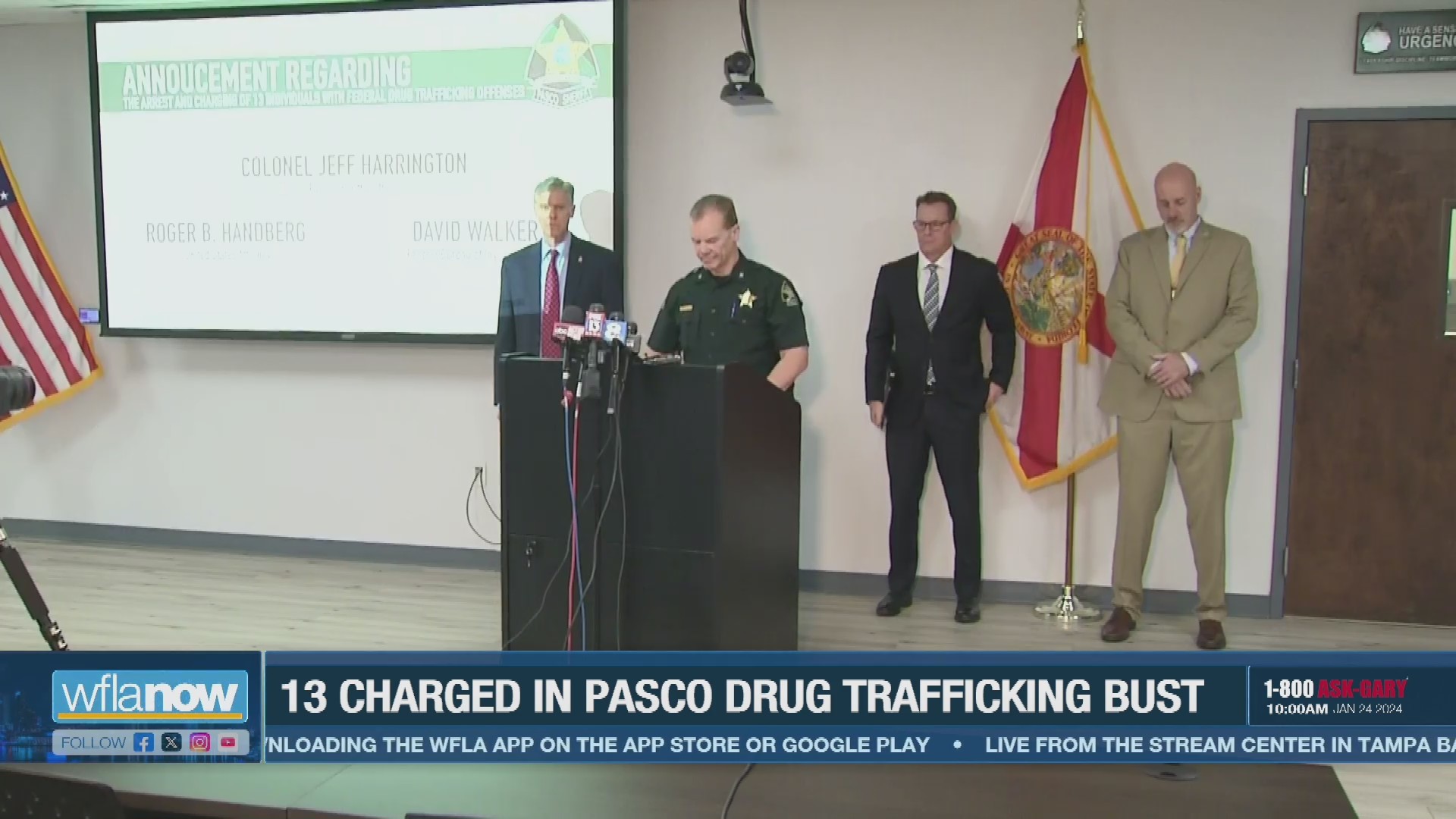 13 charged in Pasco County drug trafficking bust, feds say – WFLA