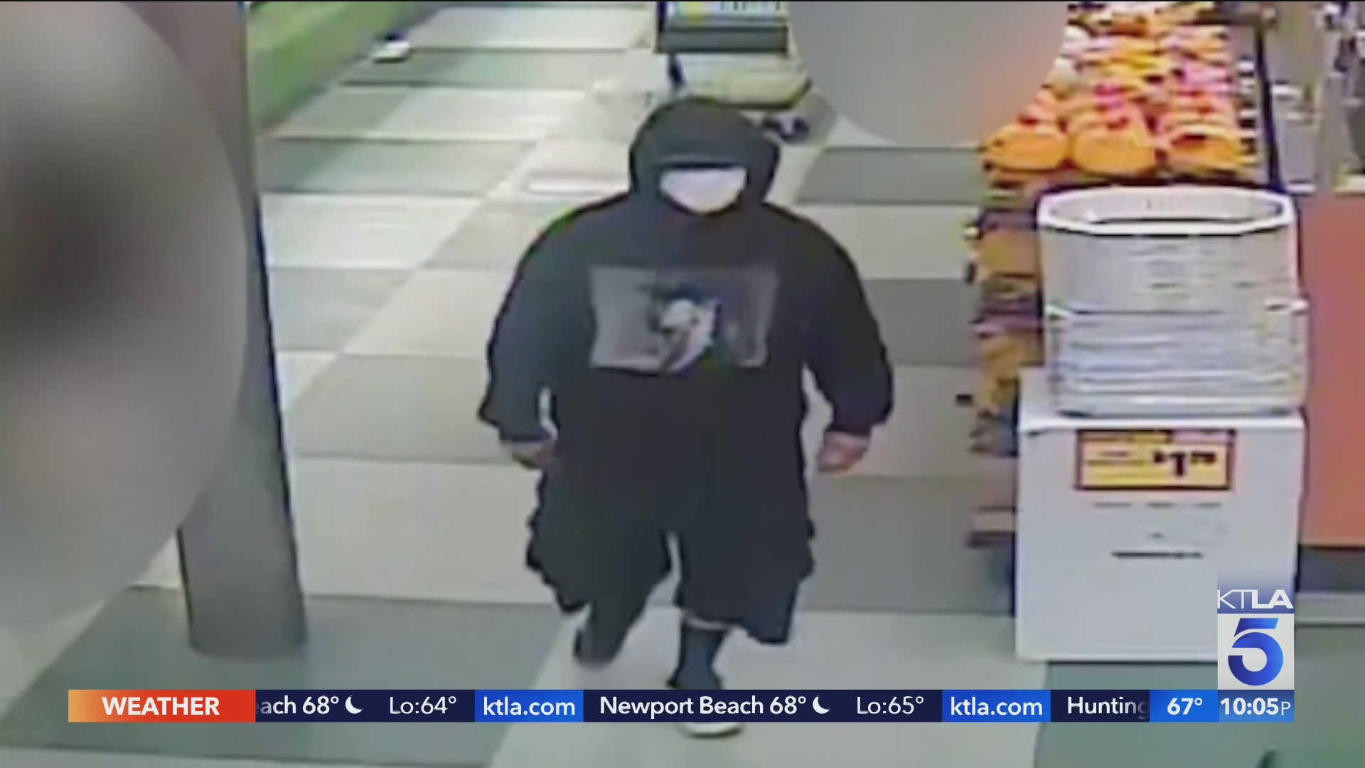 Police seek man in Santa Ana grocery store assault – KTLA