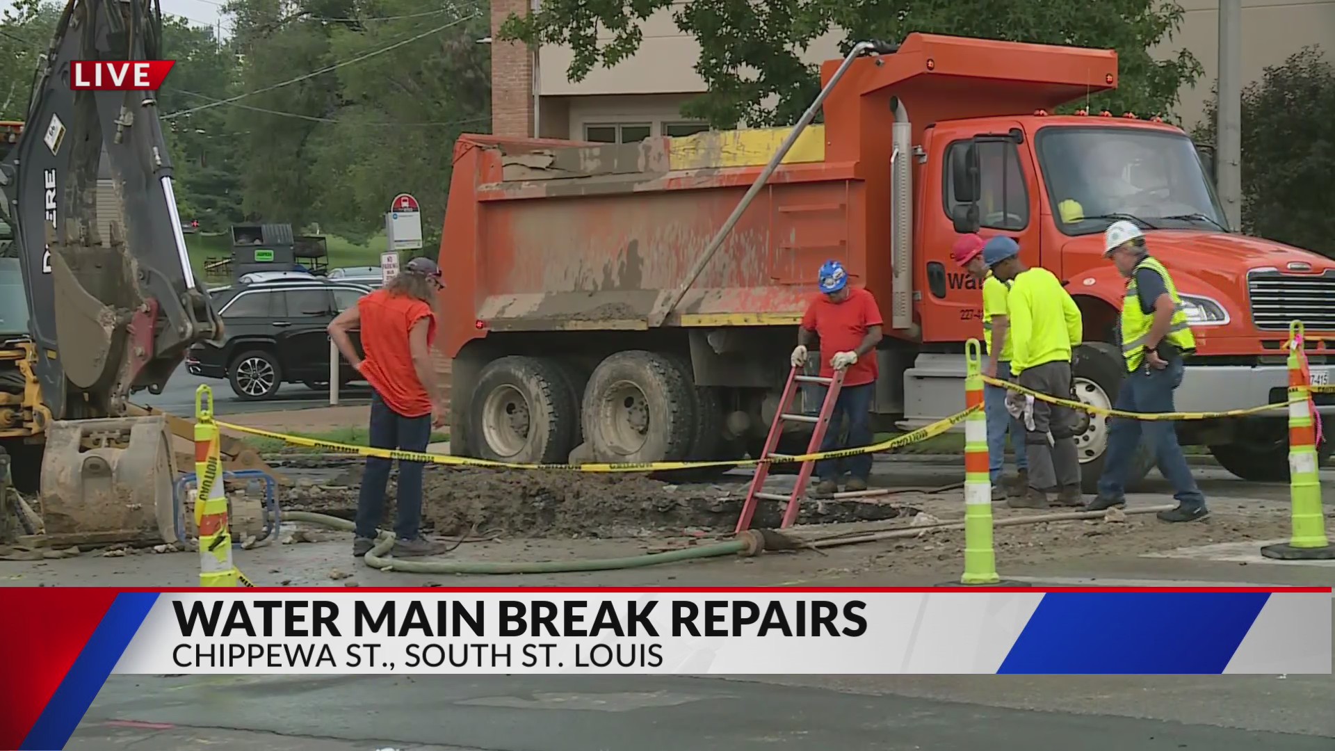 Water main break repairs continue in south St. Louis City – FOX 2