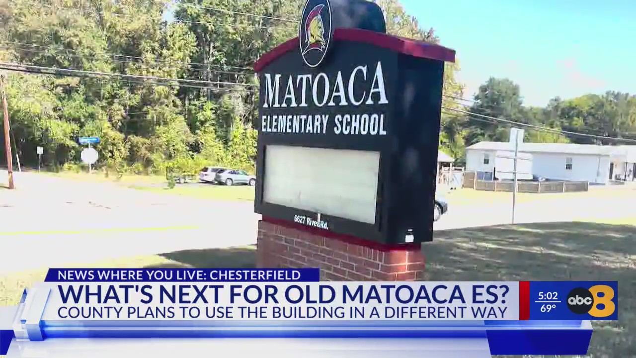 Future of Old Matoaca Elementary School WRIC ABC 8News