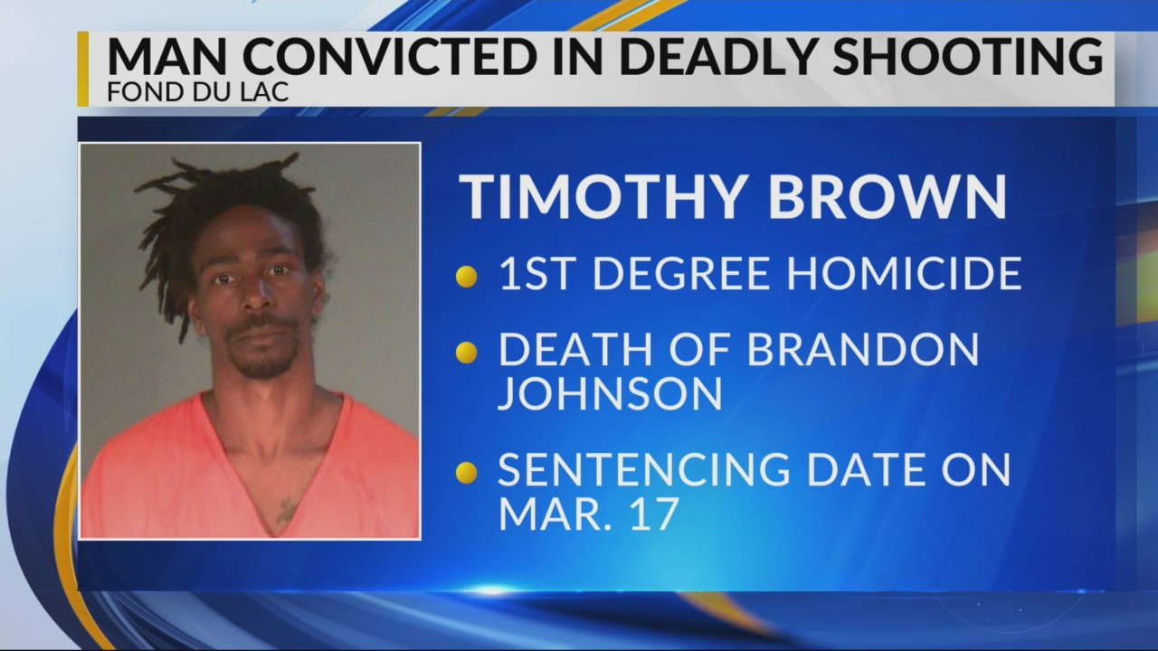 Fond du Lac man convicted of homicide in 2022 Marquette St. shooting ...