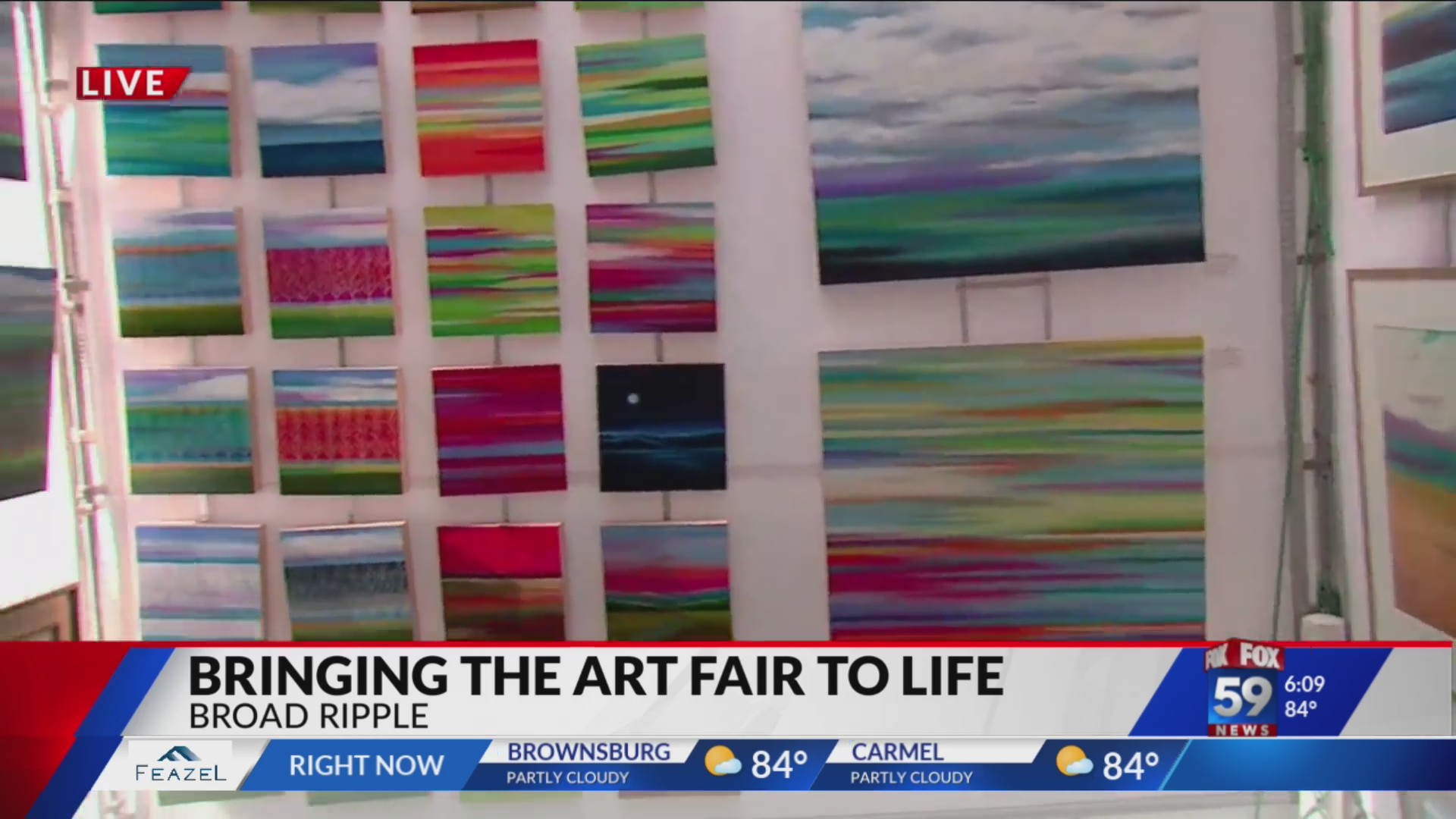Talking Broad Ripple Art Fair Fox 59