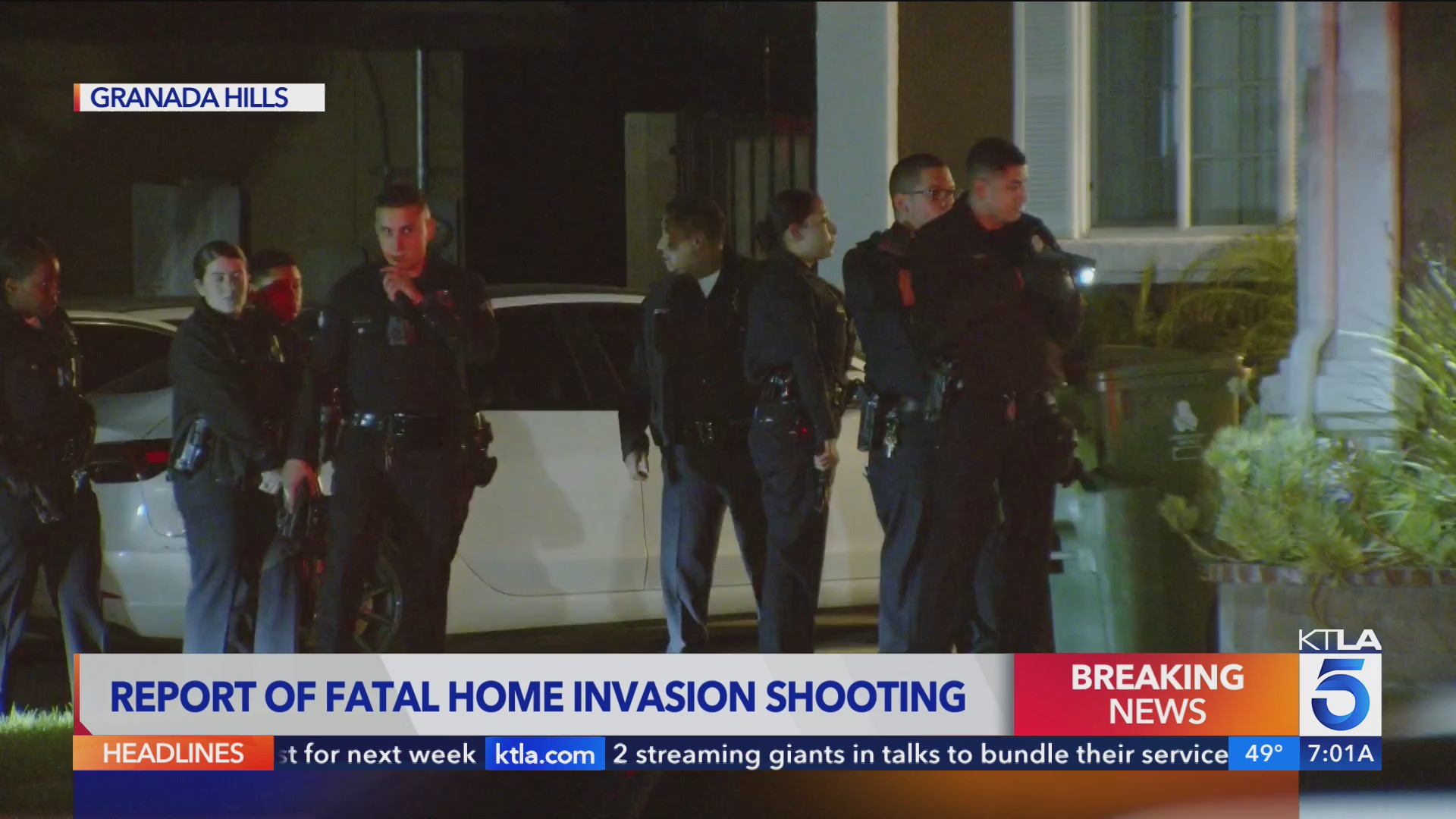 LAPD investigating deadly shooting during home invasion – KTLA