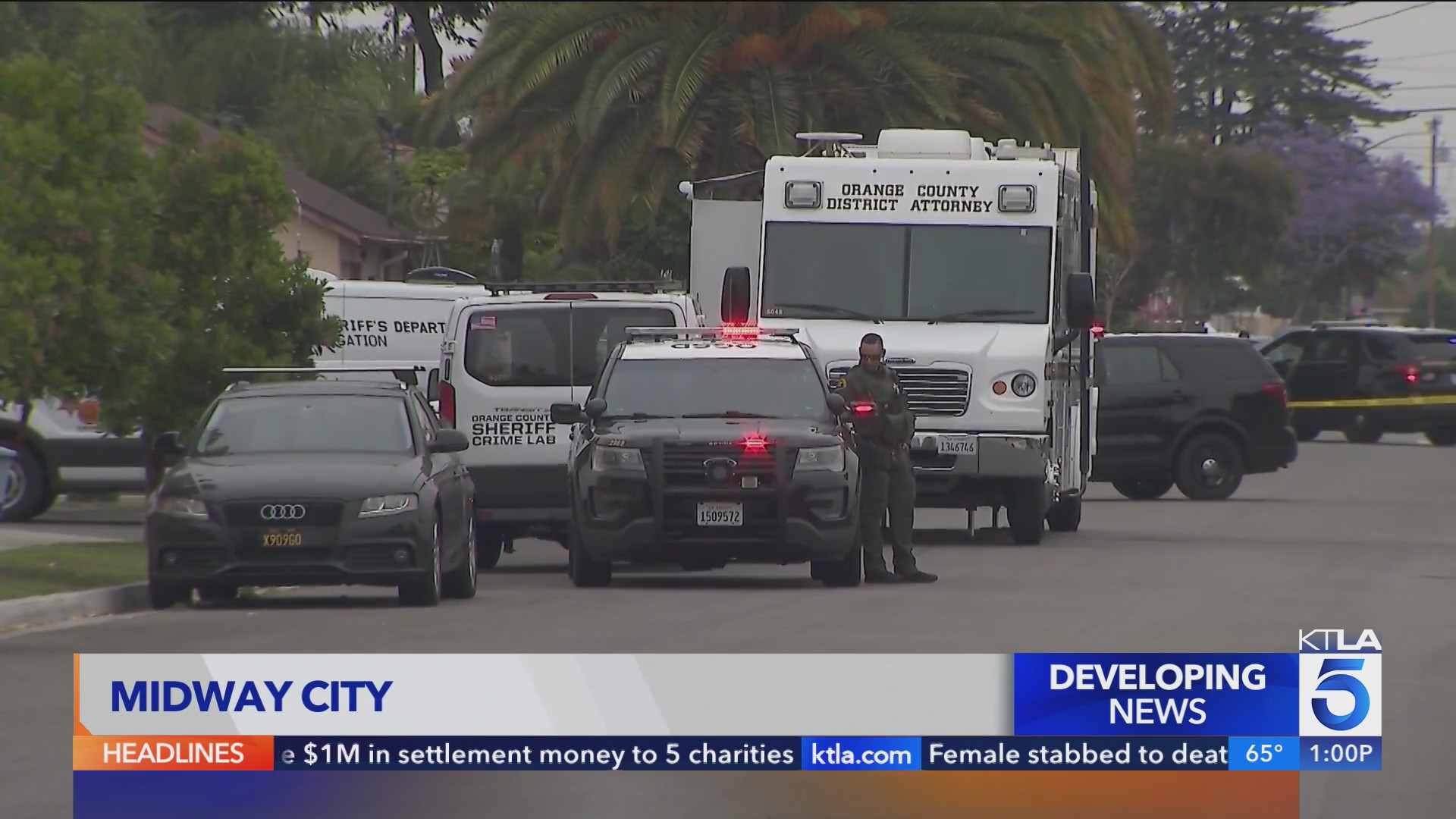 Burglary suspect fatally shot by deputies in Orange County – KTLA