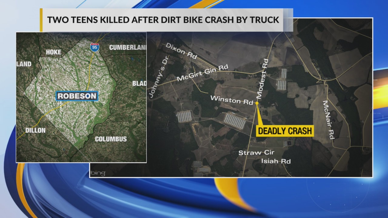 NCSHP: 2 teens on dirt bike killed in Robeson Co. crash – WBTW