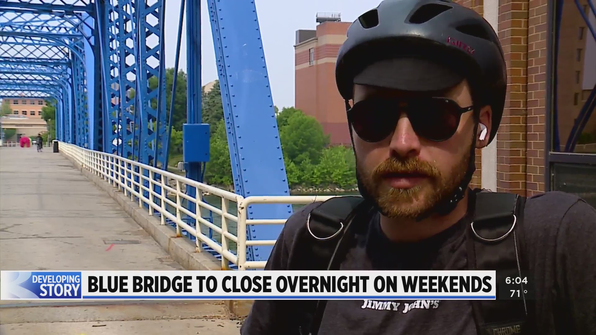 Weekend shooting prompts Blue Bridge closures