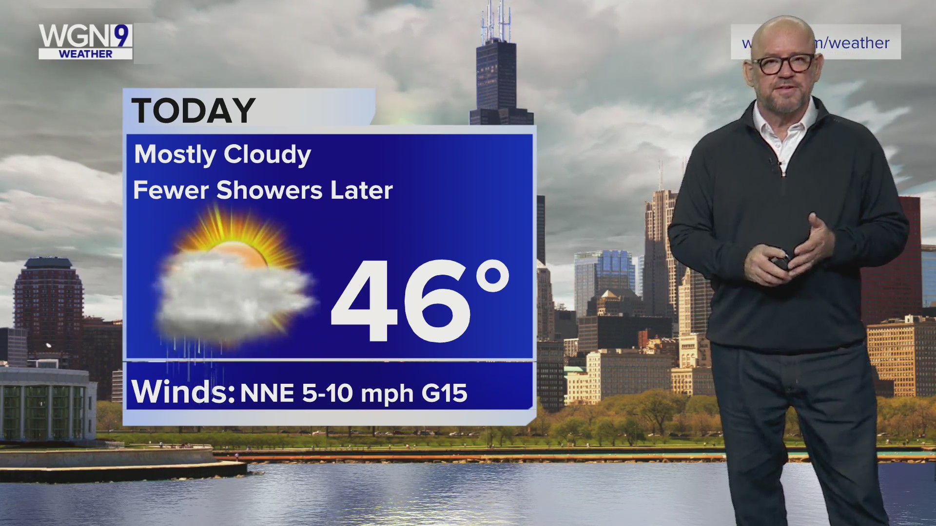 Tuesday Forecast: Temps in mid 40s with rain showers – WGN-TV