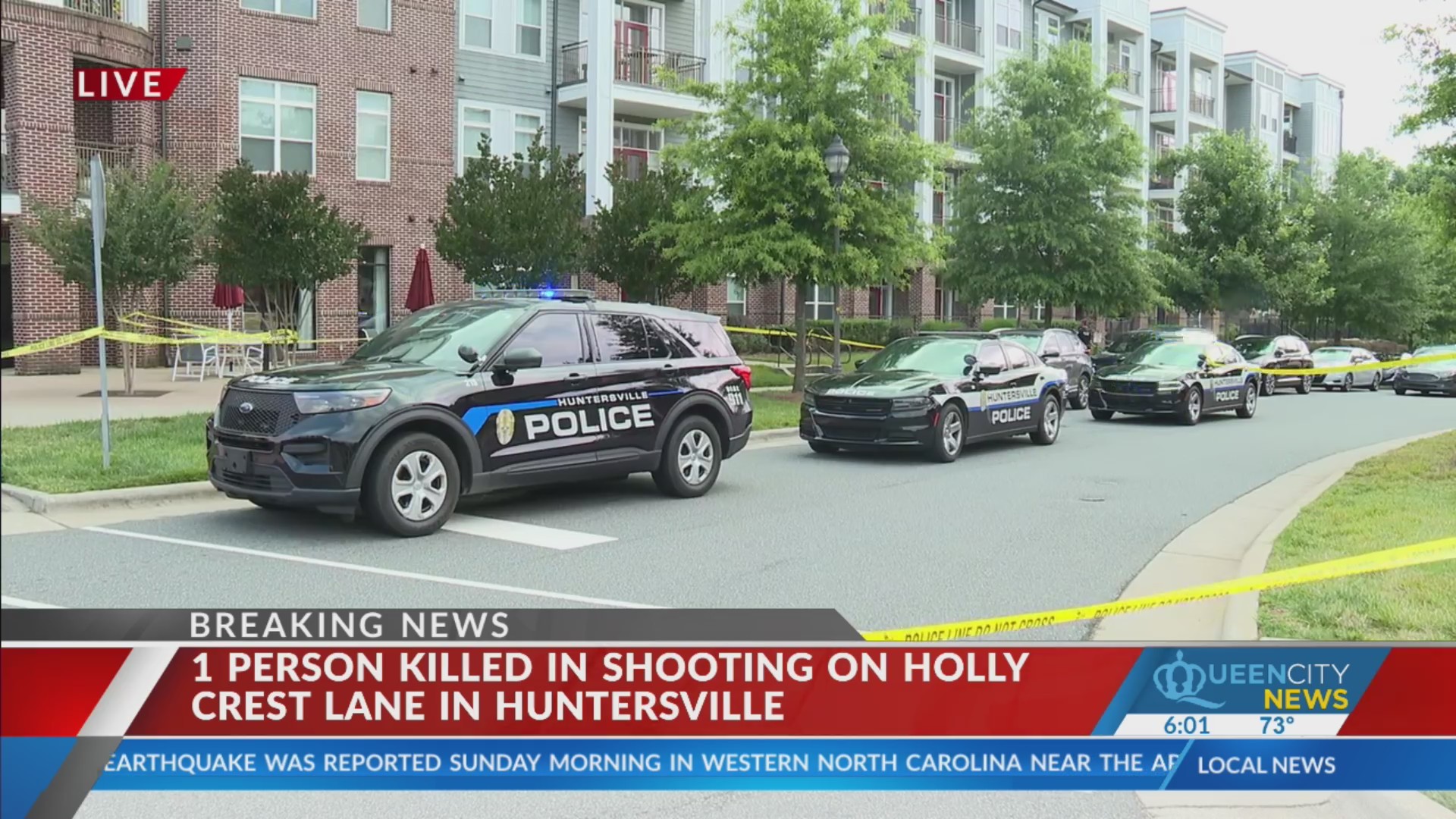One killed in Huntersville shooting, Medic says – Queen City News