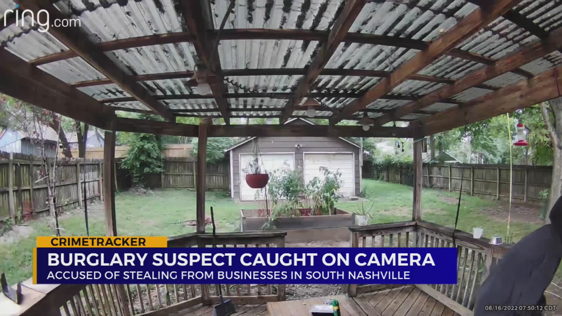 VIDEO: Tennessee burglary suspect caught on camera – WKRN News 2