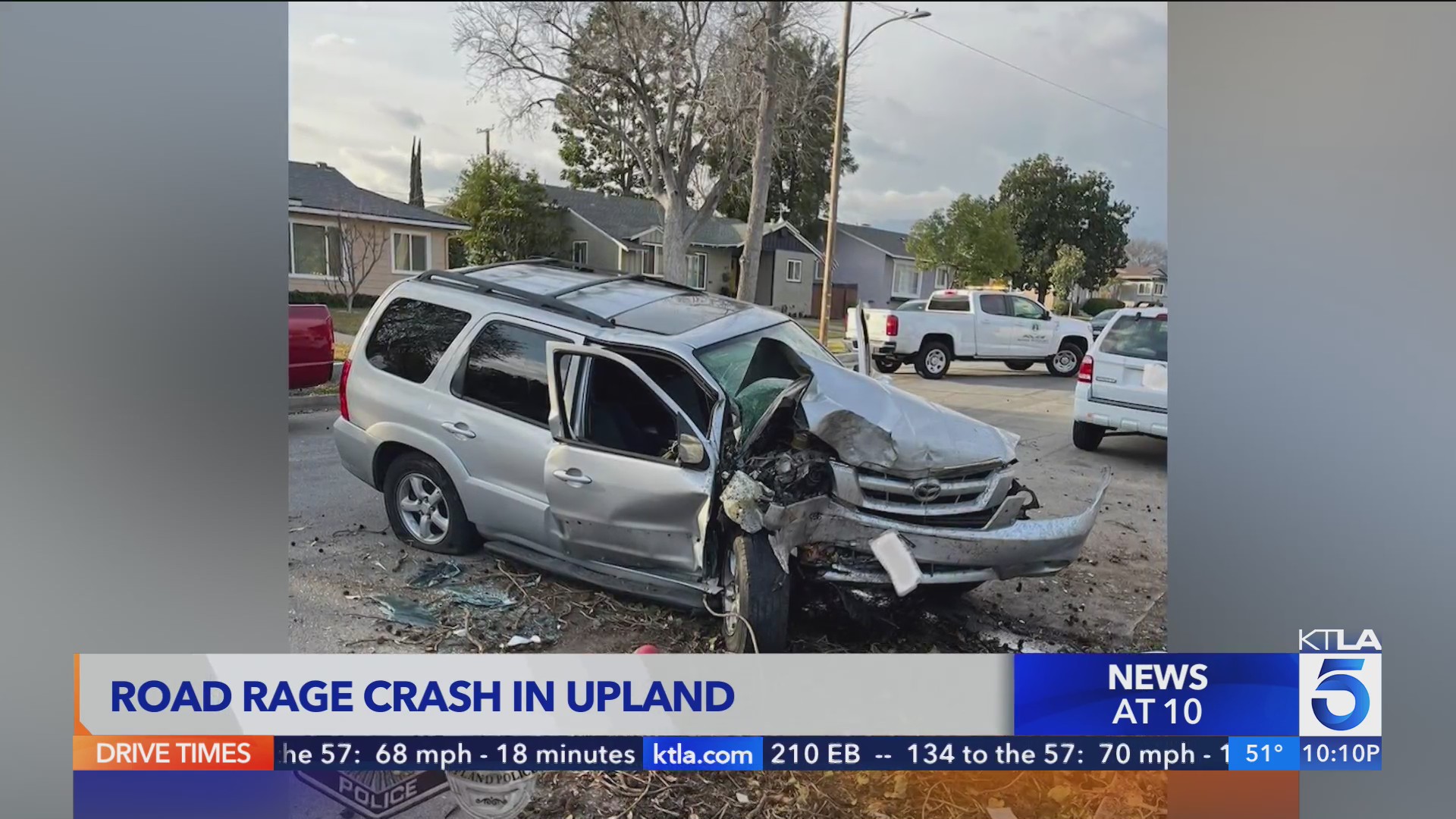 Road rage incident in Inland Empire leads to crash – KTLA