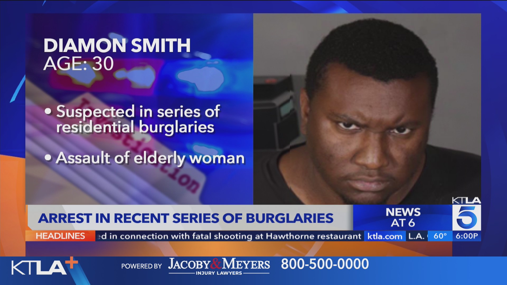 Suspect arrested in string of assaults, burglaries that had SoCal ...
