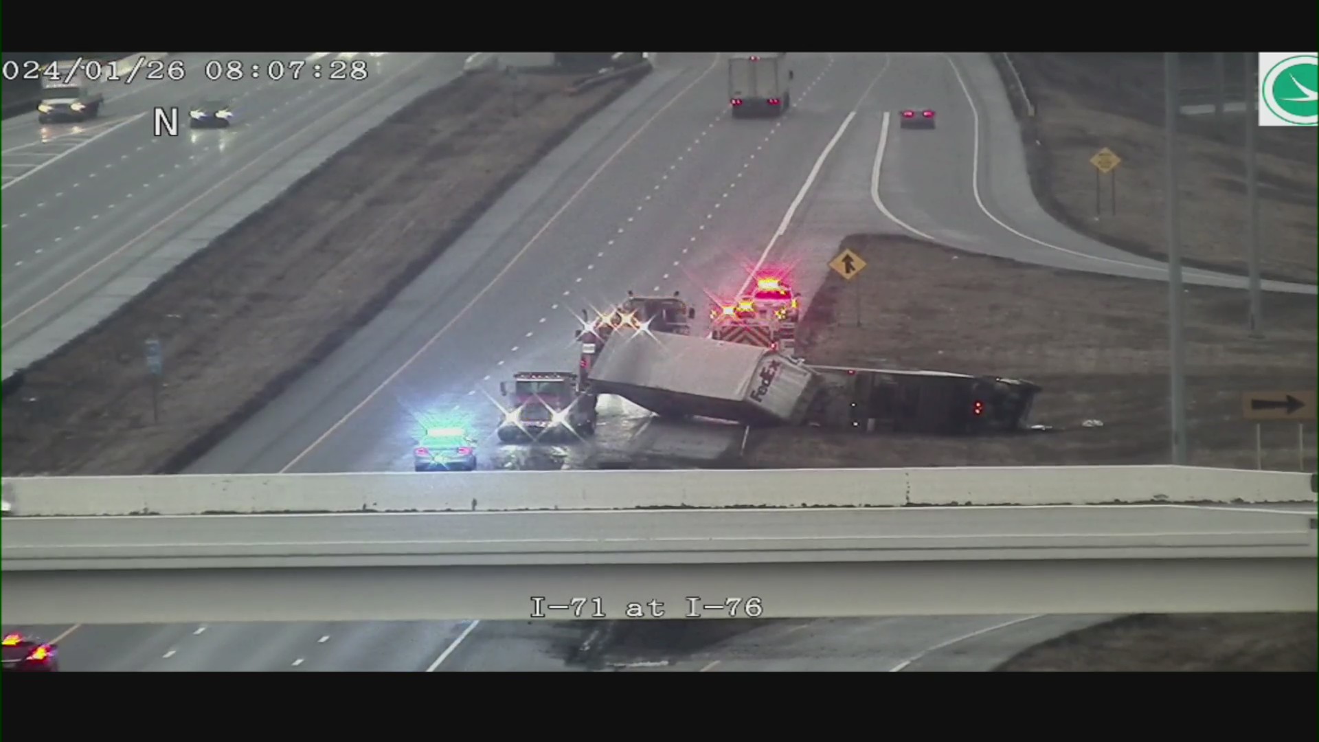 FedEx trucks crash on I-71 causing lane closures – Fox 8 Cleveland WJW