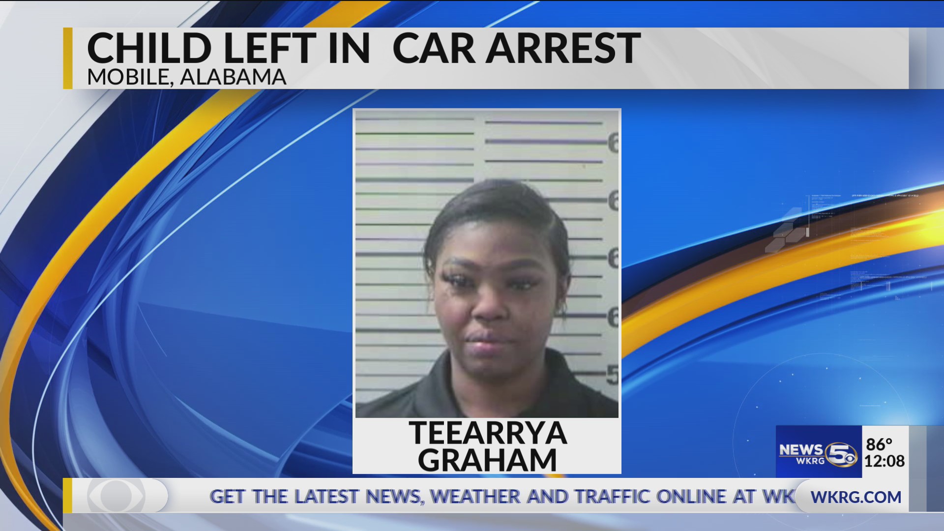 Woman arrested, charged with abandonment of a child – WKRG News 5