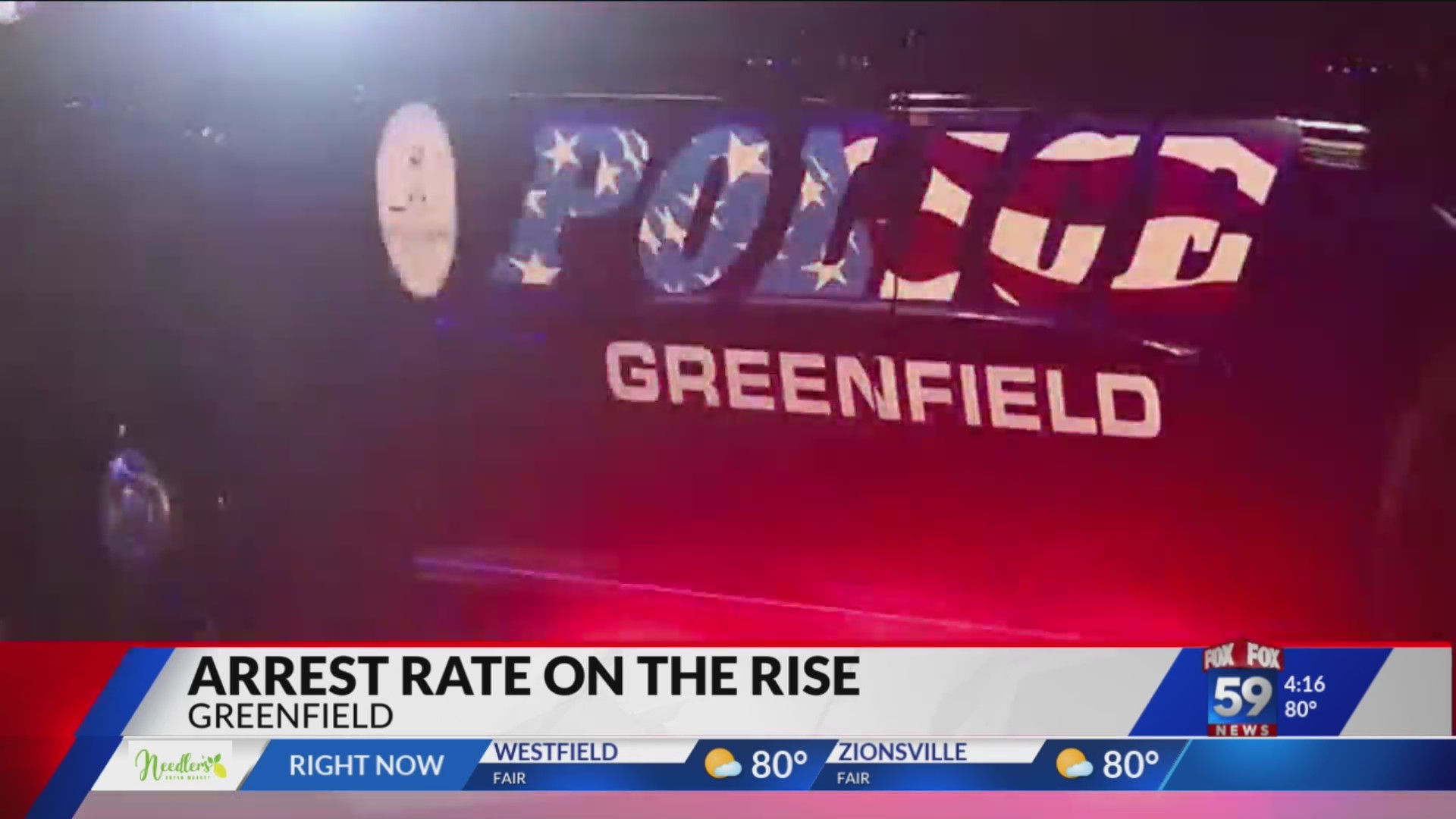 Greenfield Police see “significant” increase in arrests Fox 59