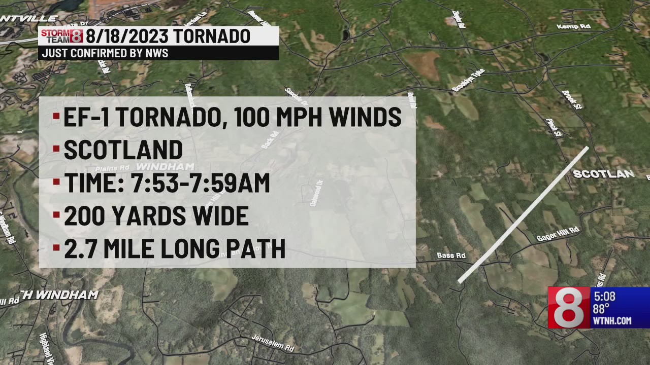 National Weather Service confirms EF-1 tornado touched down in Scotland ...