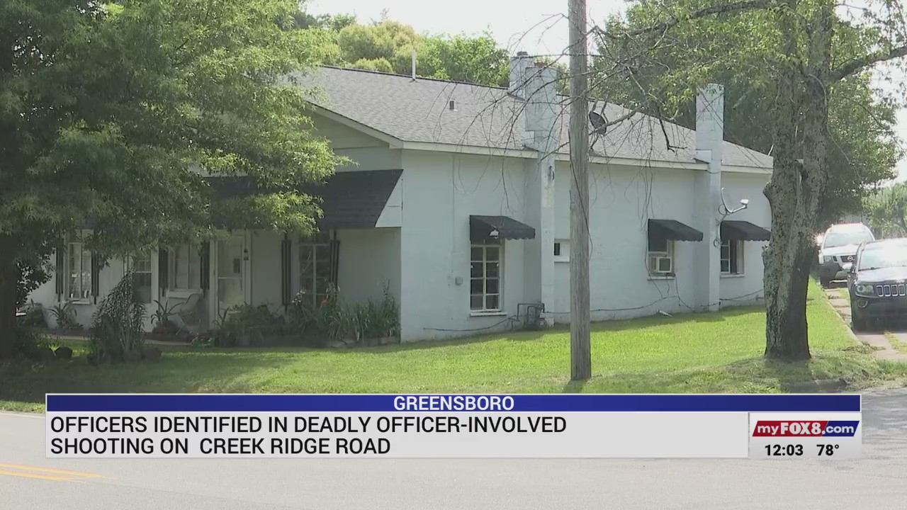 Officers involved in deadly Greensboro shooting identified – FOX8 WGHP