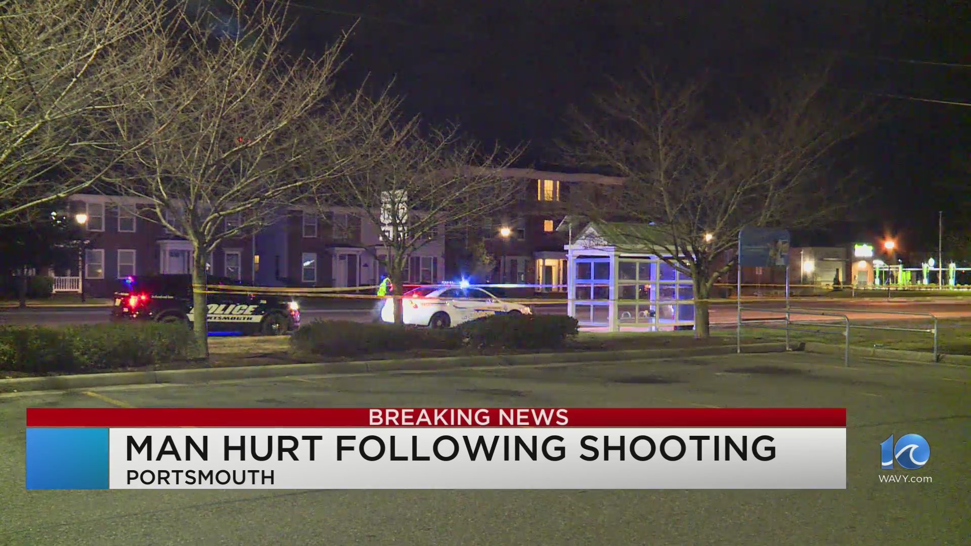 Man hurt in shooting on Turnpike Rd. in Portsmouth – WAVY.com