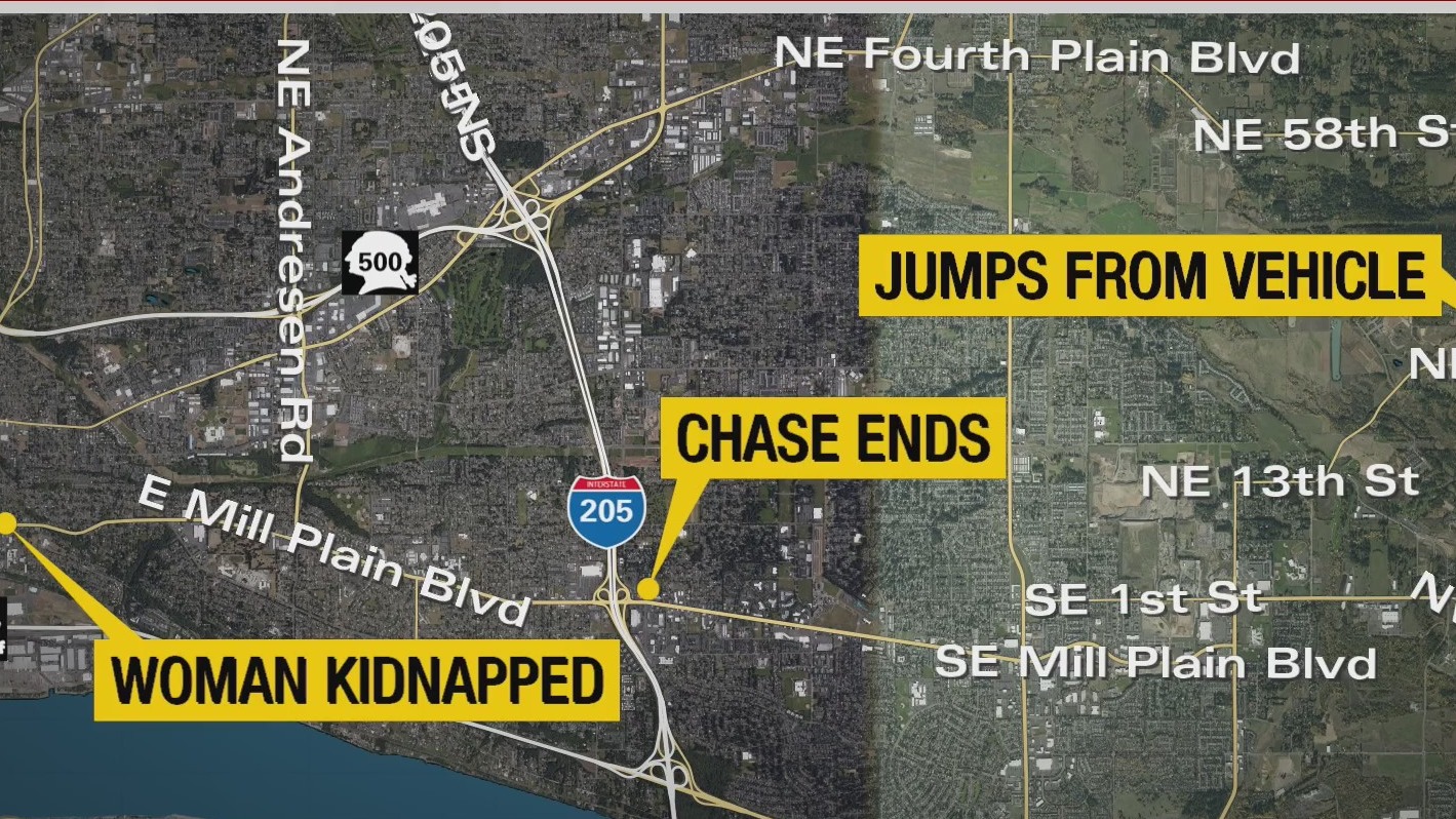 Woman jumps from car to escape kidnapping attempt, suspect arrested ...