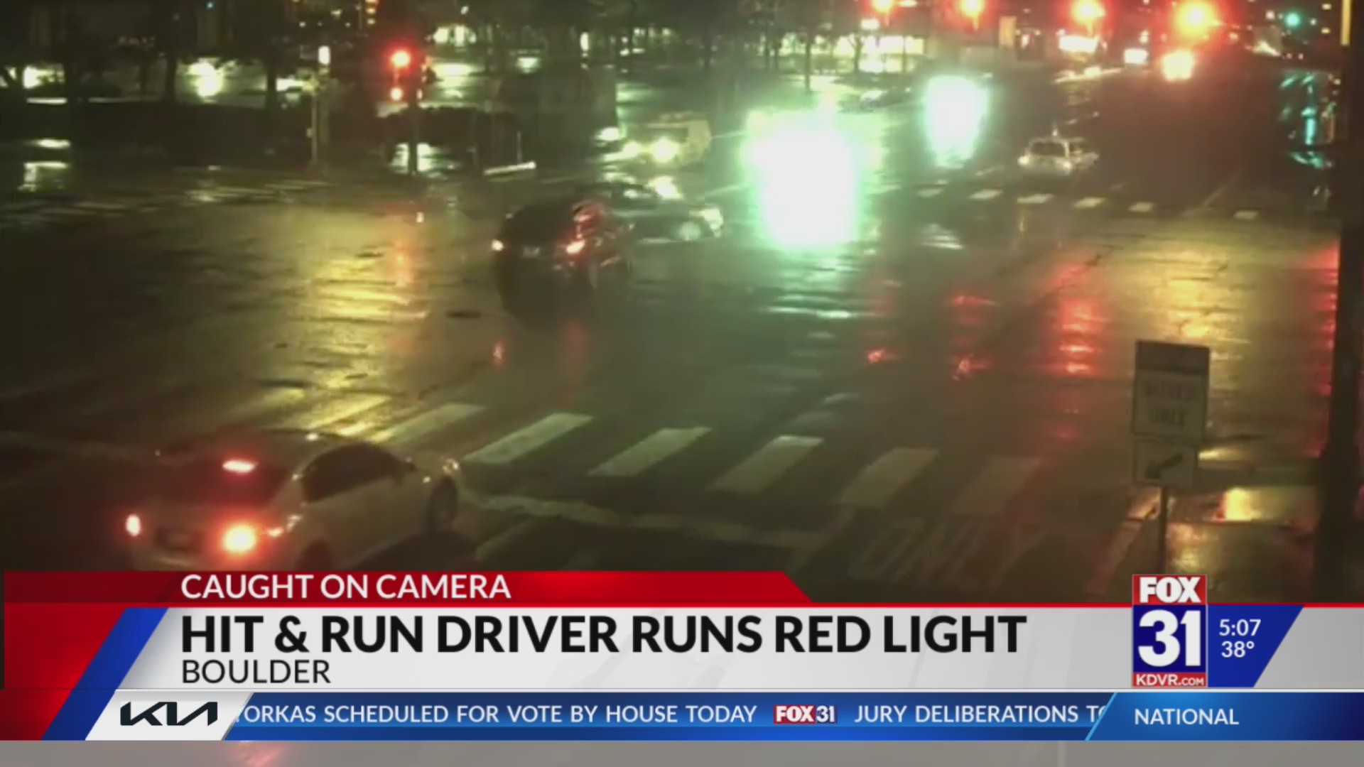 Bizarre hit-and-run caught on camera – FOX31 Denver